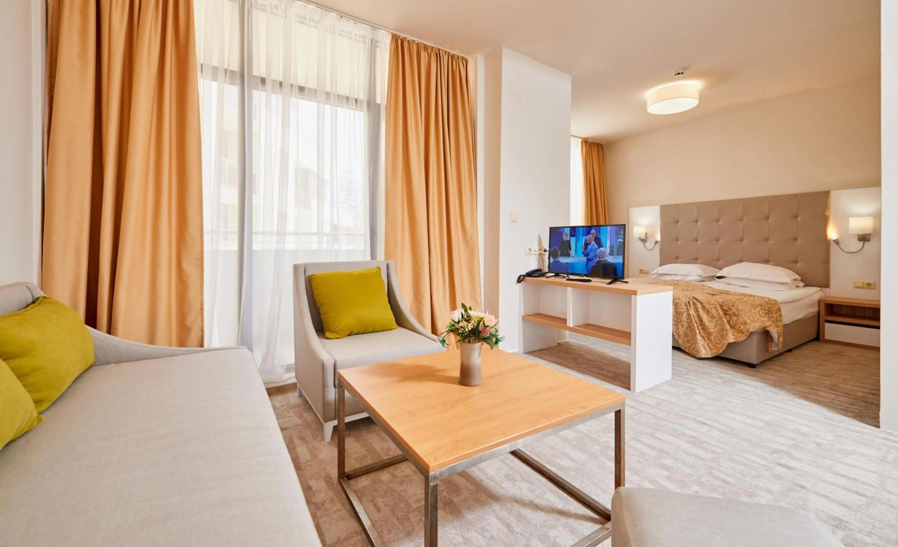 Seating area, Bed in Hotel Laguna Park & Aqua Club - All Inclusive