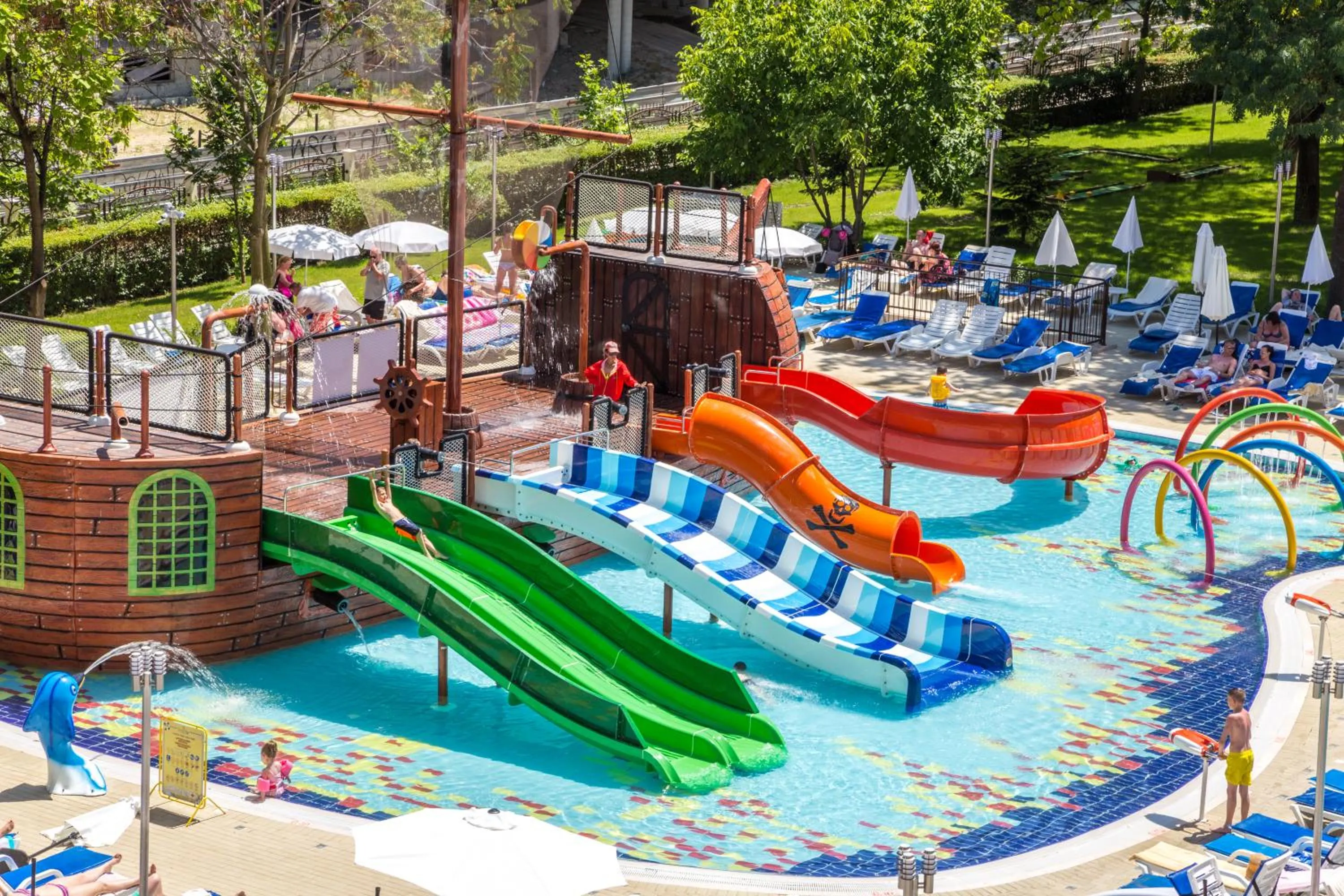 Aqua park in Hotel Laguna Park & Aqua Club - All Inclusive