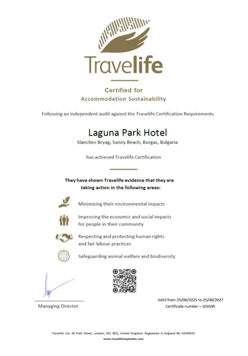 Logo/Certificate/Sign in Hotel Laguna Park & Aqua Club - All Inclusive