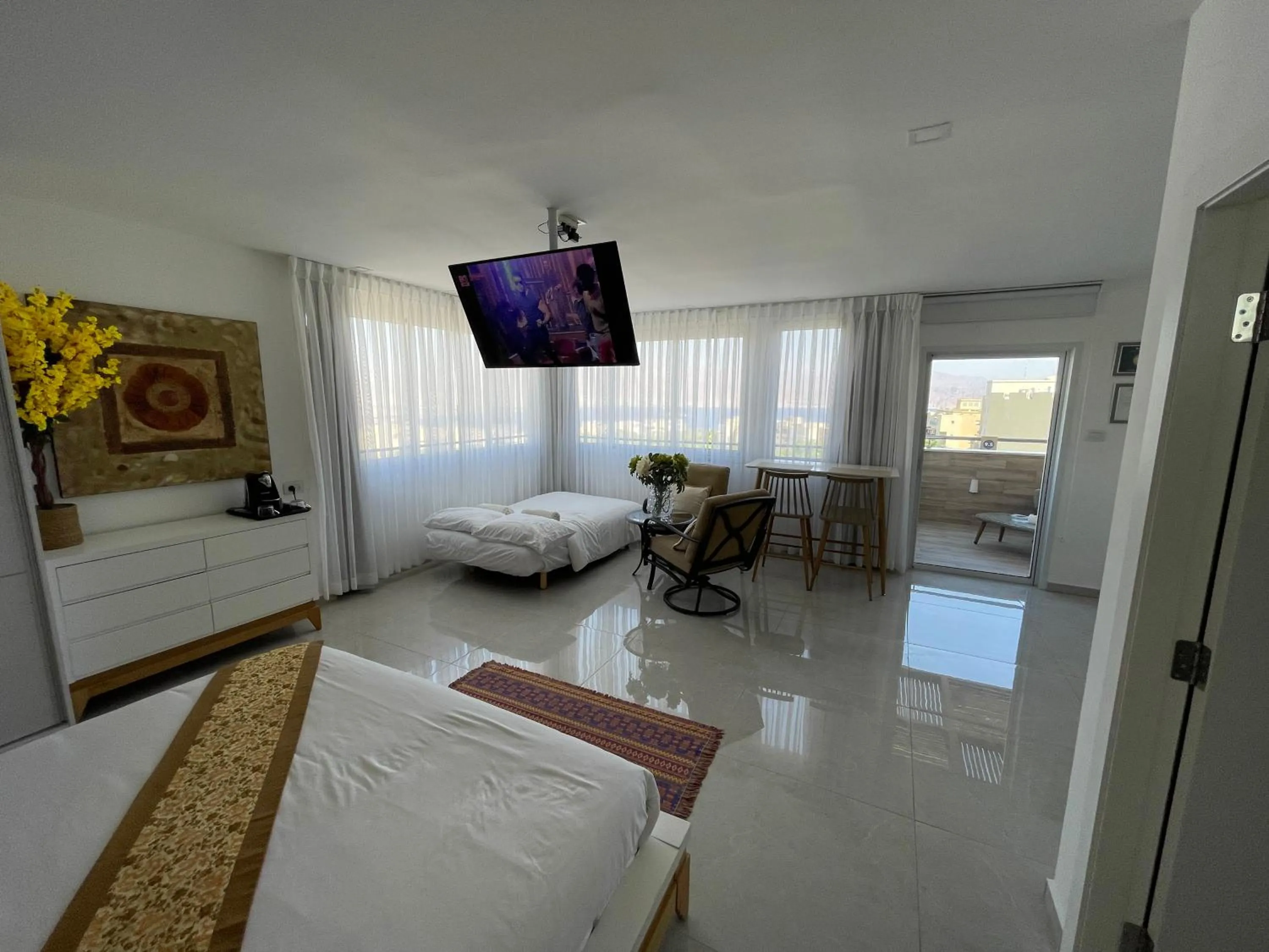 Bed in Presidential Penthouse