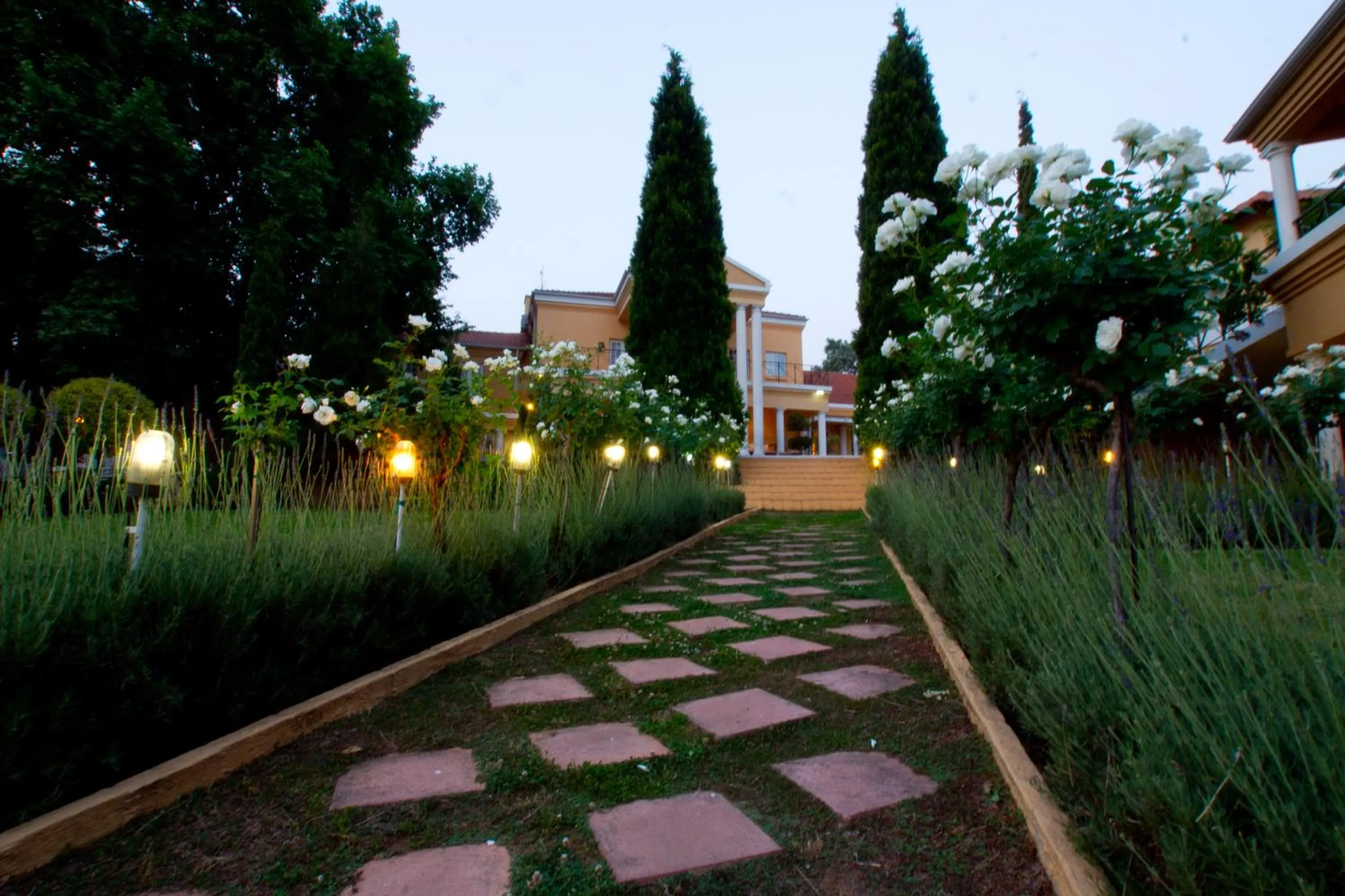Garden view in Little Tuscany Boutique Hotel