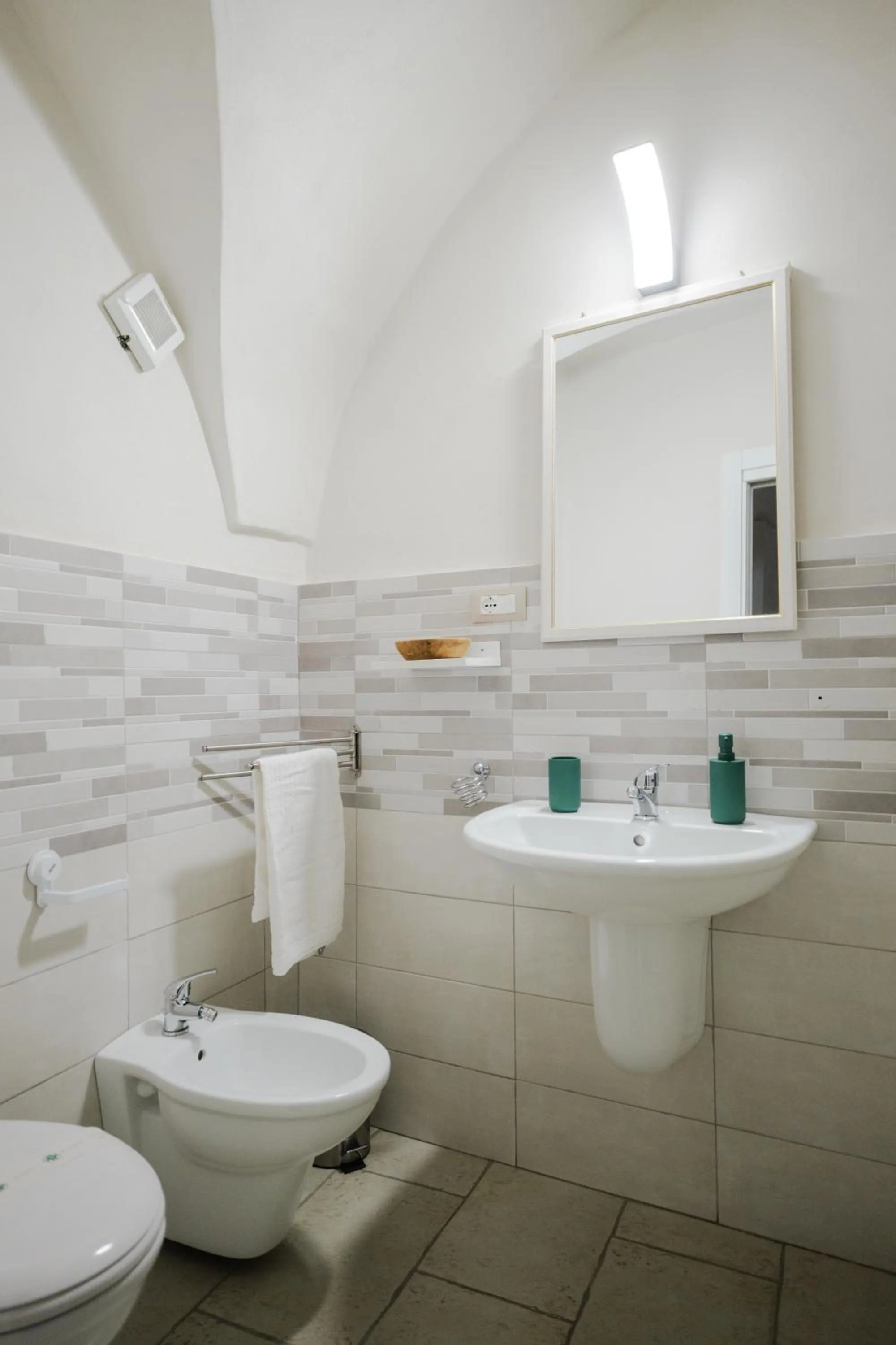 Toilet in BED&BREAD Piazza 'Nzegna