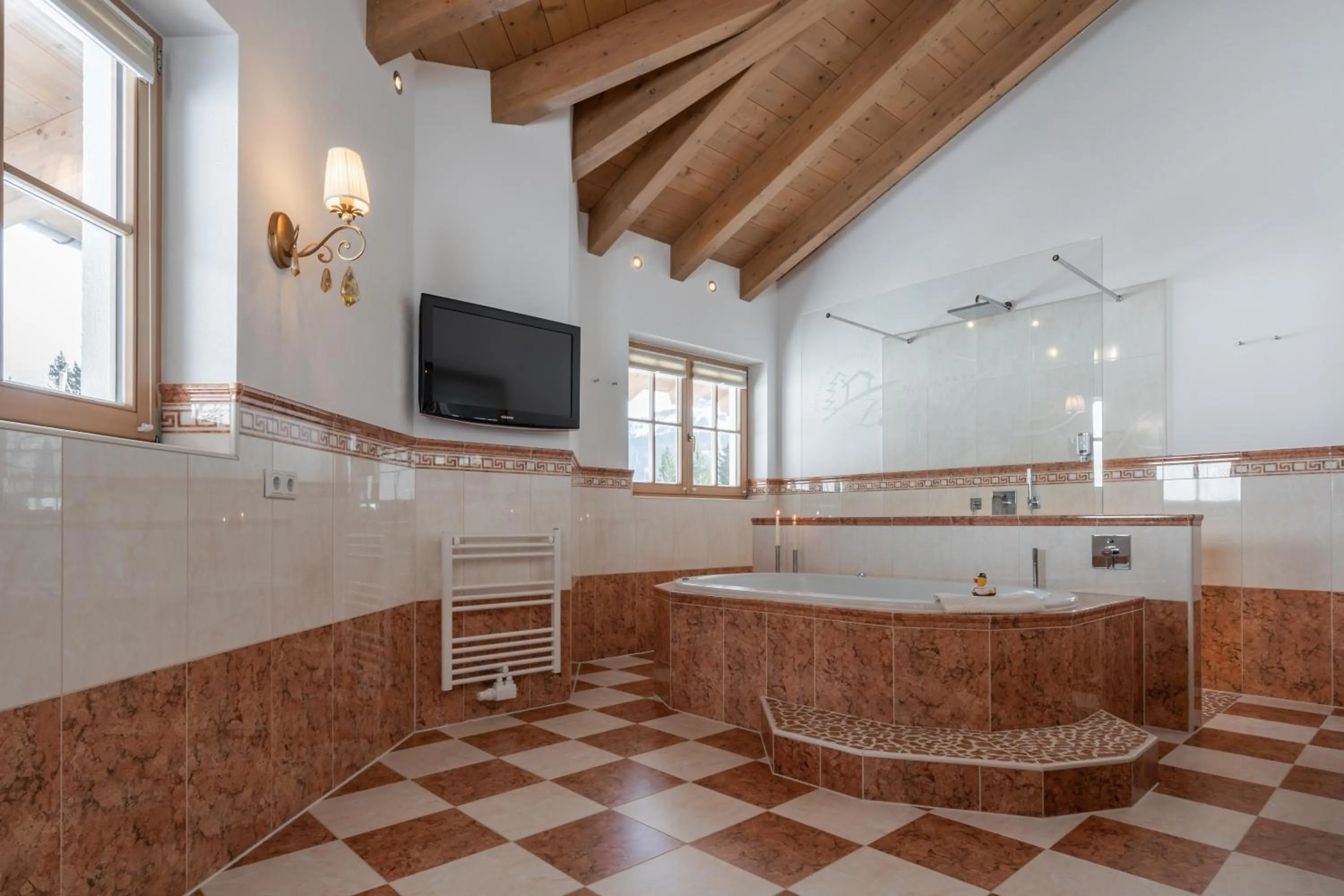 Bathroom in Hotel Leitenhof 4 Sterne Superior