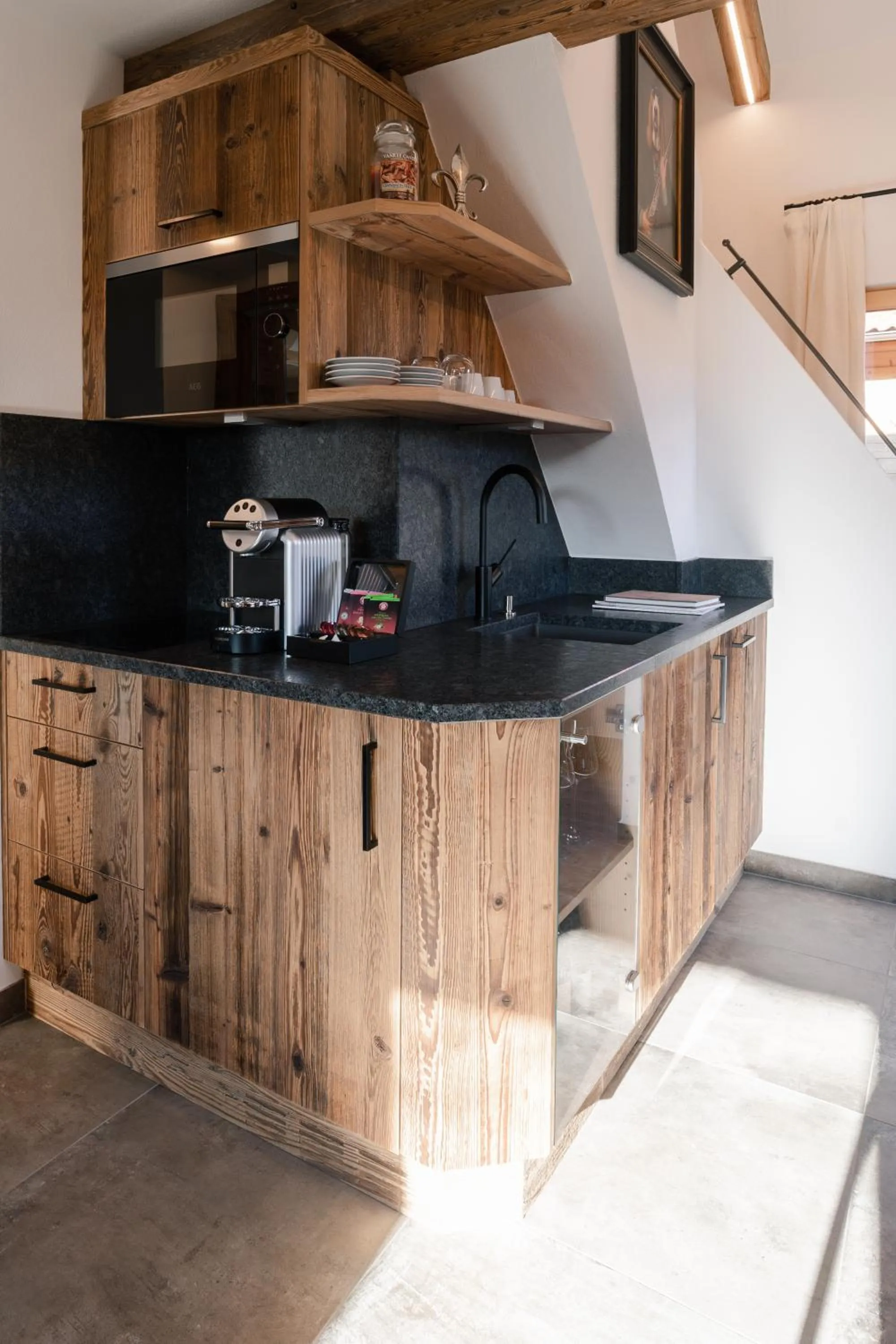 Kitchen or kitchenette in Hotel Leitenhof 4 Sterne Superior