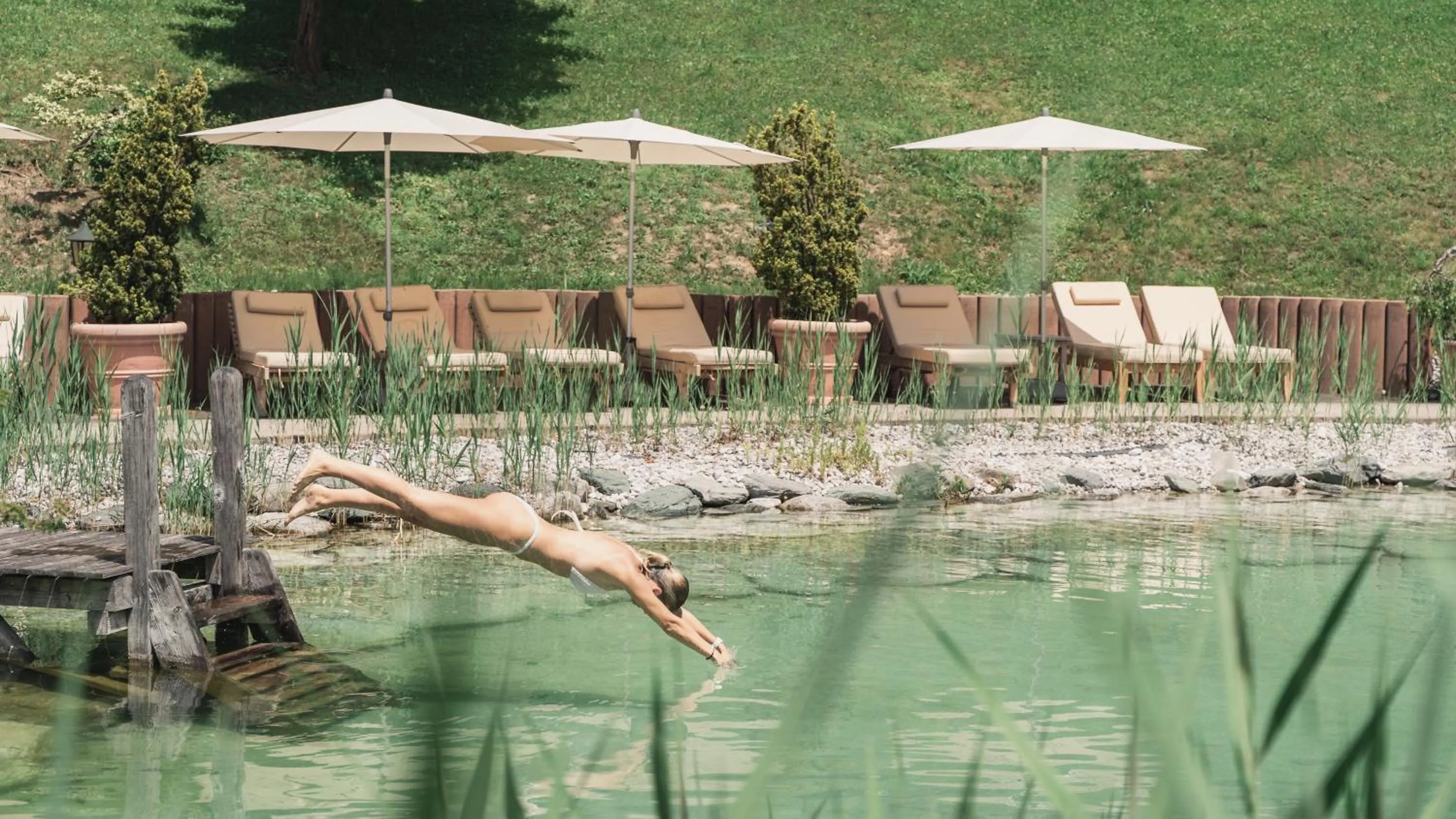 Swimming pool in Hotel Leitenhof 4 Sterne Superior