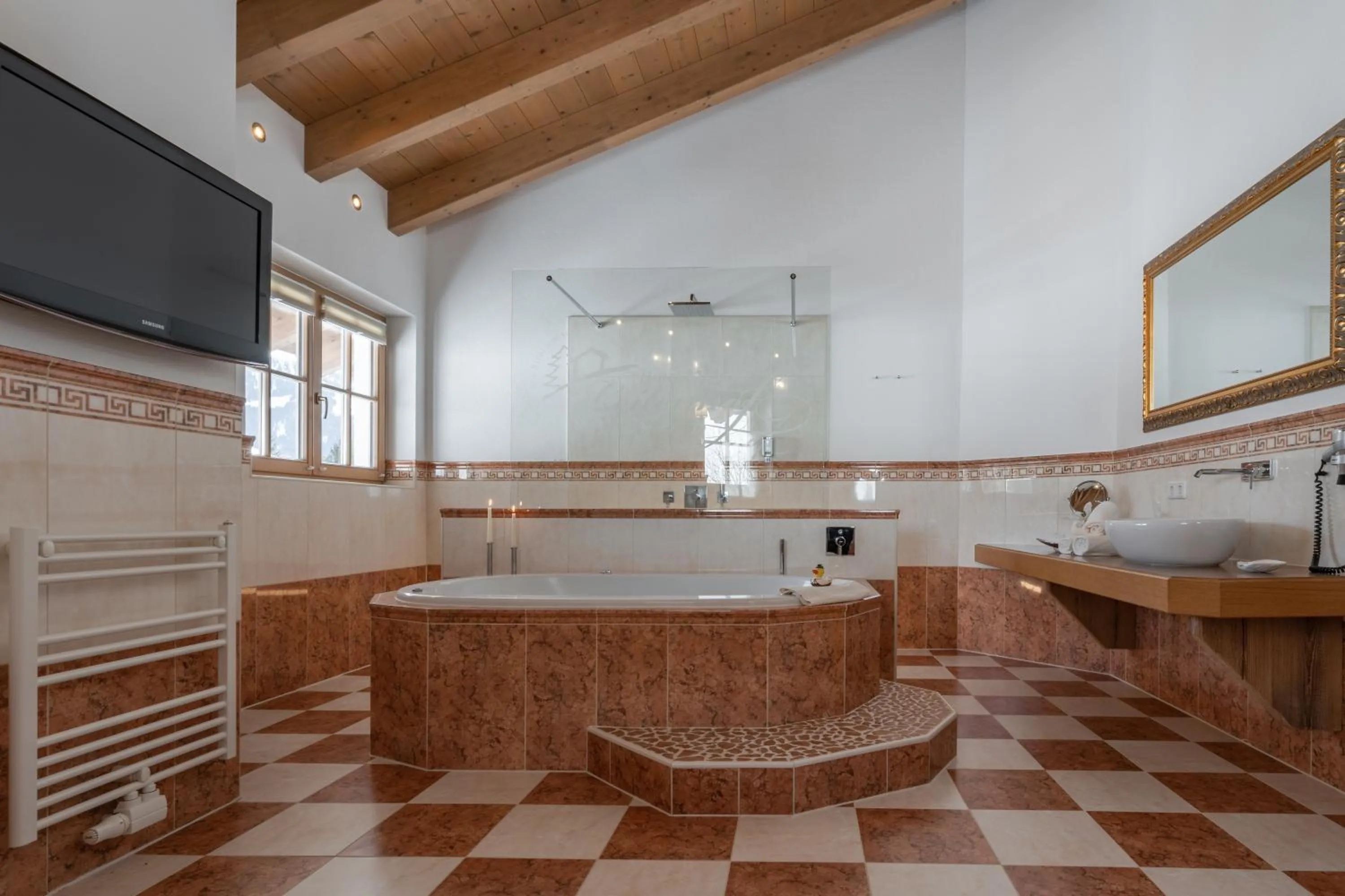 Bathroom in Hotel Leitenhof 4 Sterne Superior