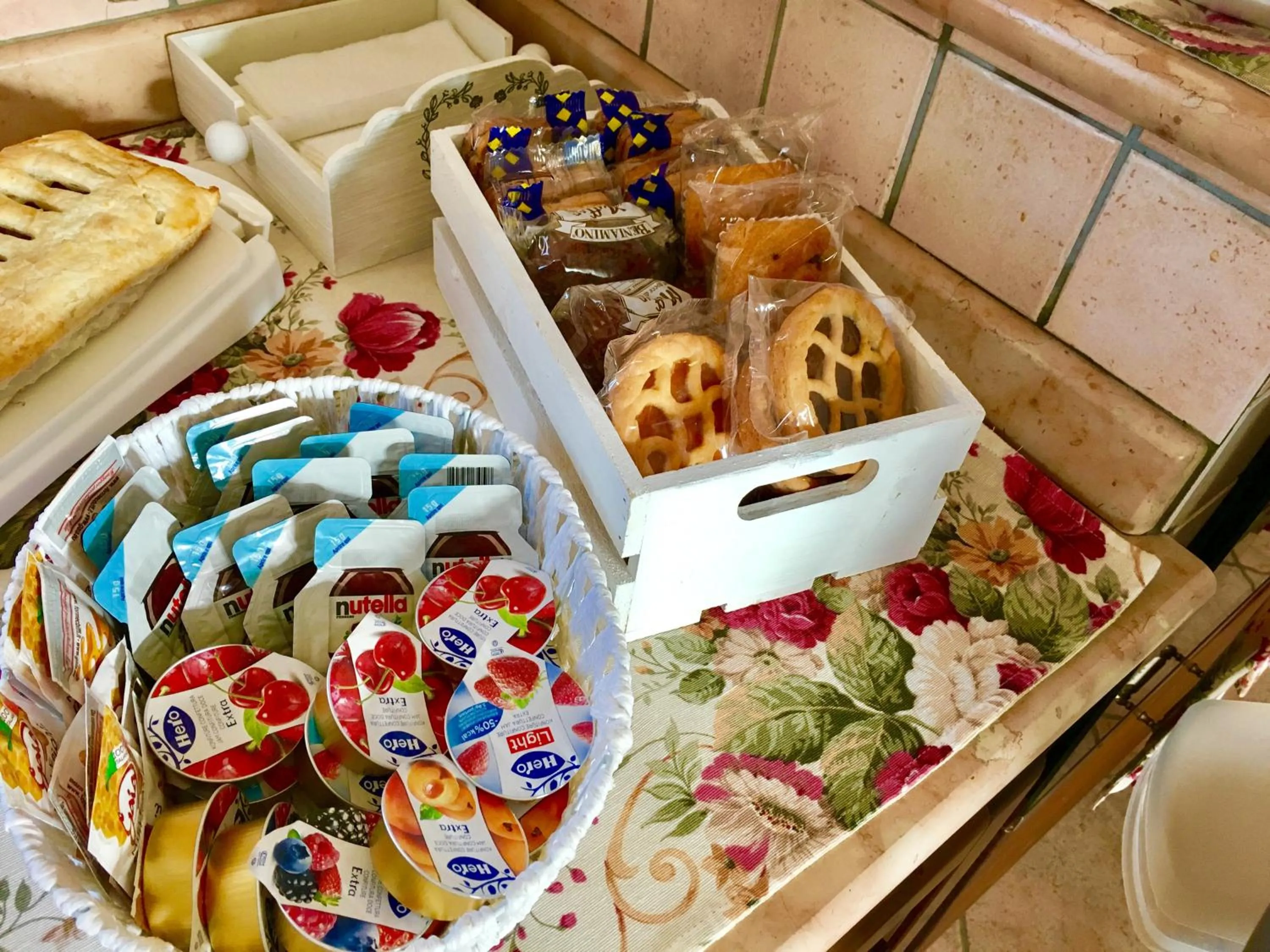 Breakfast in Chalet negli ulivi