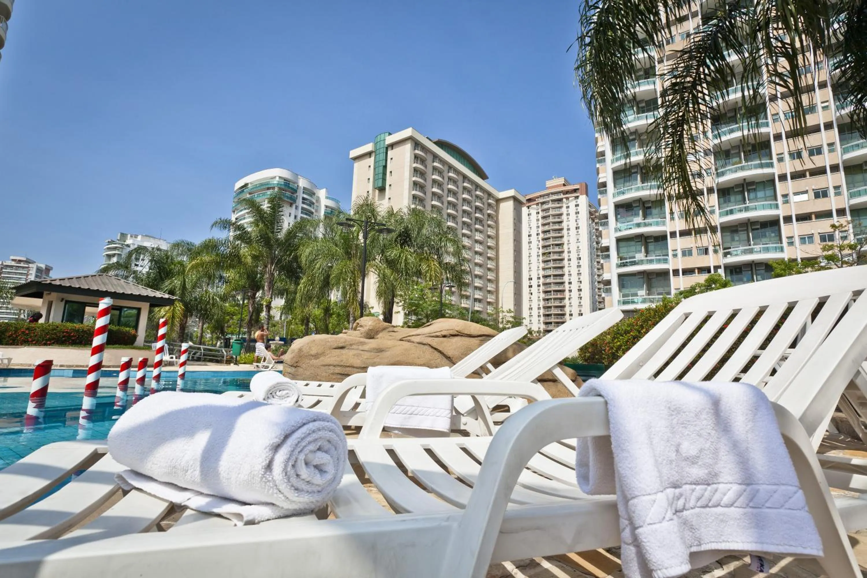 Swimming pool in Bourbon Residence Barra da Tijuca - Rio de Janeiro