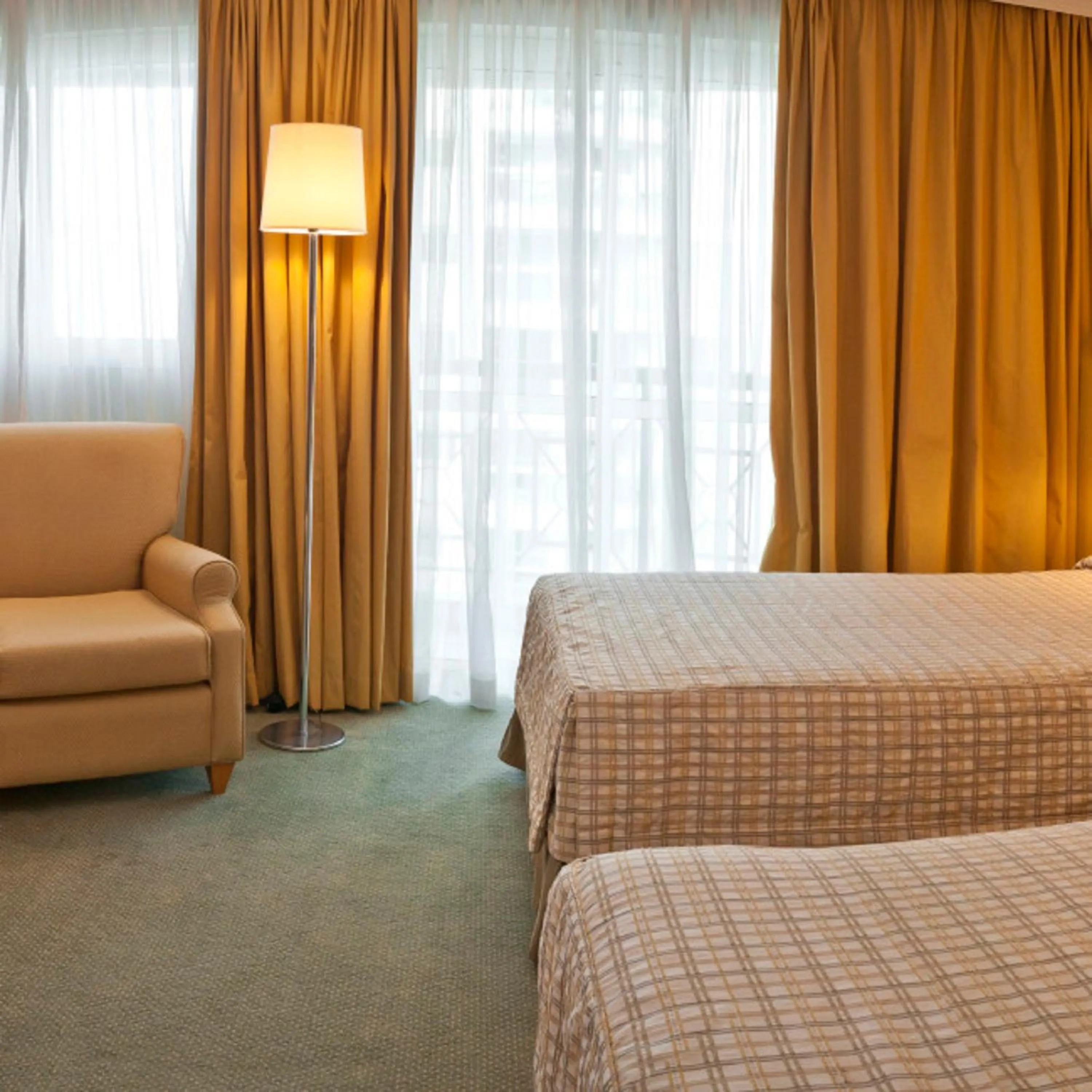 Photo of the whole room, Bed in Bourbon Residence Barra da Tijuca - Rio de Janeiro