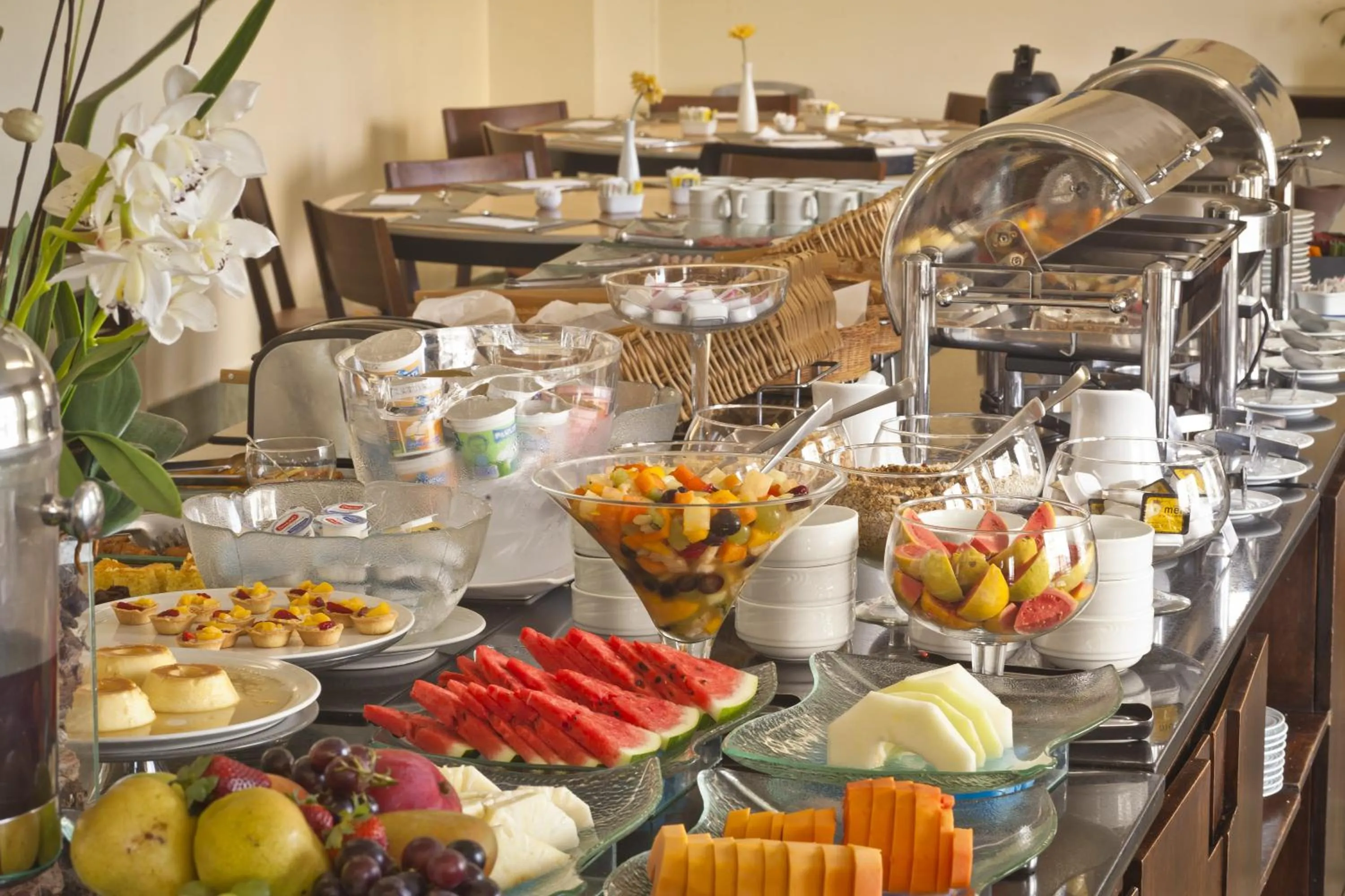 Breakfast in Bourbon Residence Barra da Tijuca - Rio de Janeiro