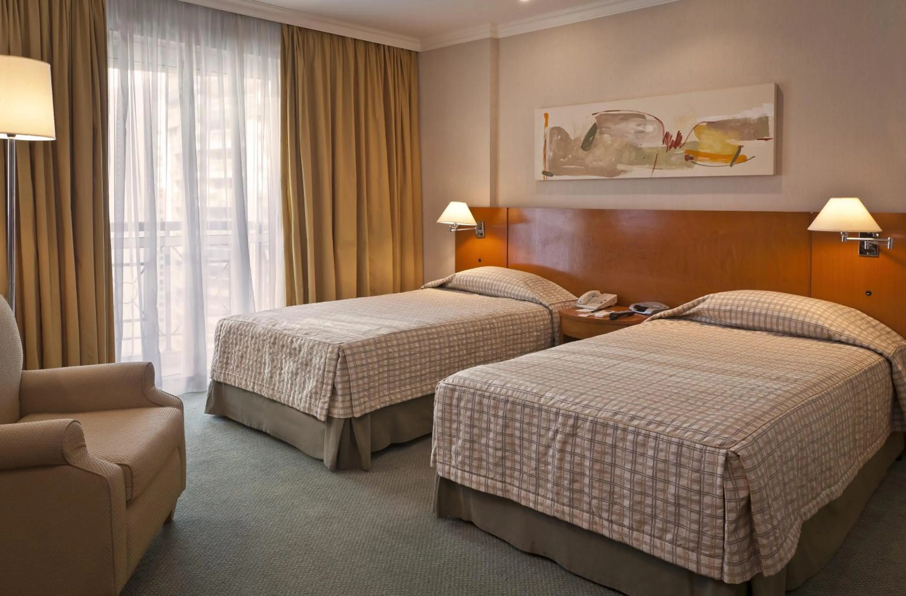 Bedroom, Bed in Bourbon Residence Barra da Tijuca - Rio de Janeiro