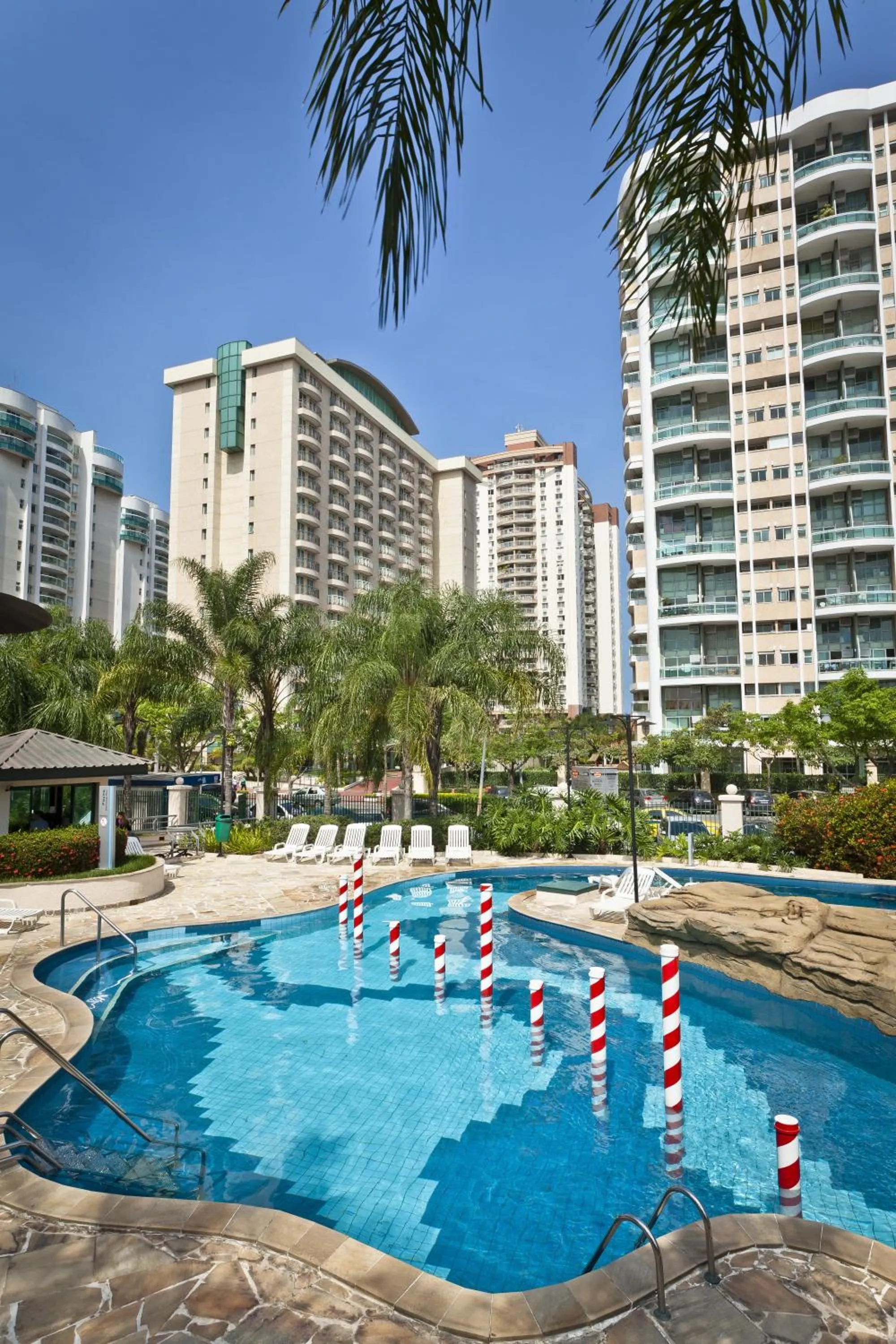 Swimming pool in Bourbon Residence Barra da Tijuca - Rio de Janeiro