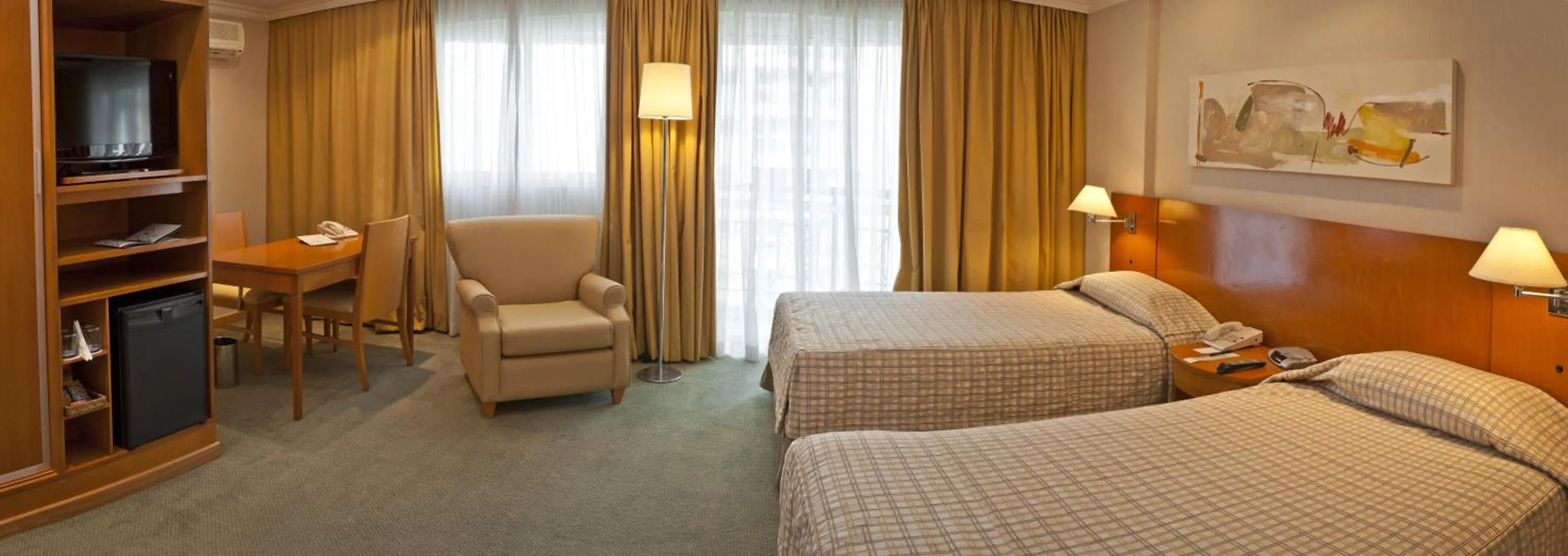 Bedroom, Bed in Bourbon Residence Barra da Tijuca - Rio de Janeiro