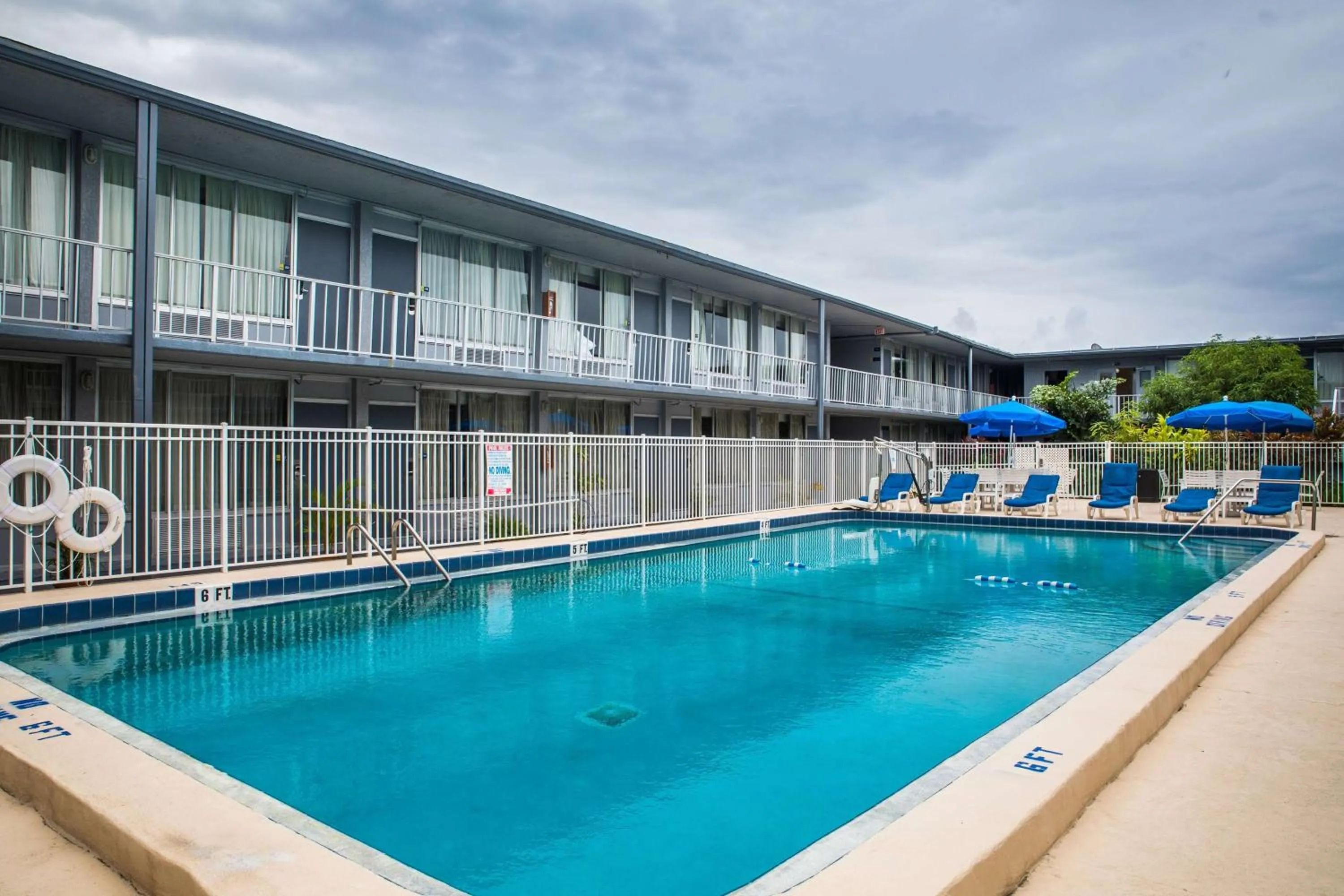 Pool view in Days Inn by Wyndham Stuart