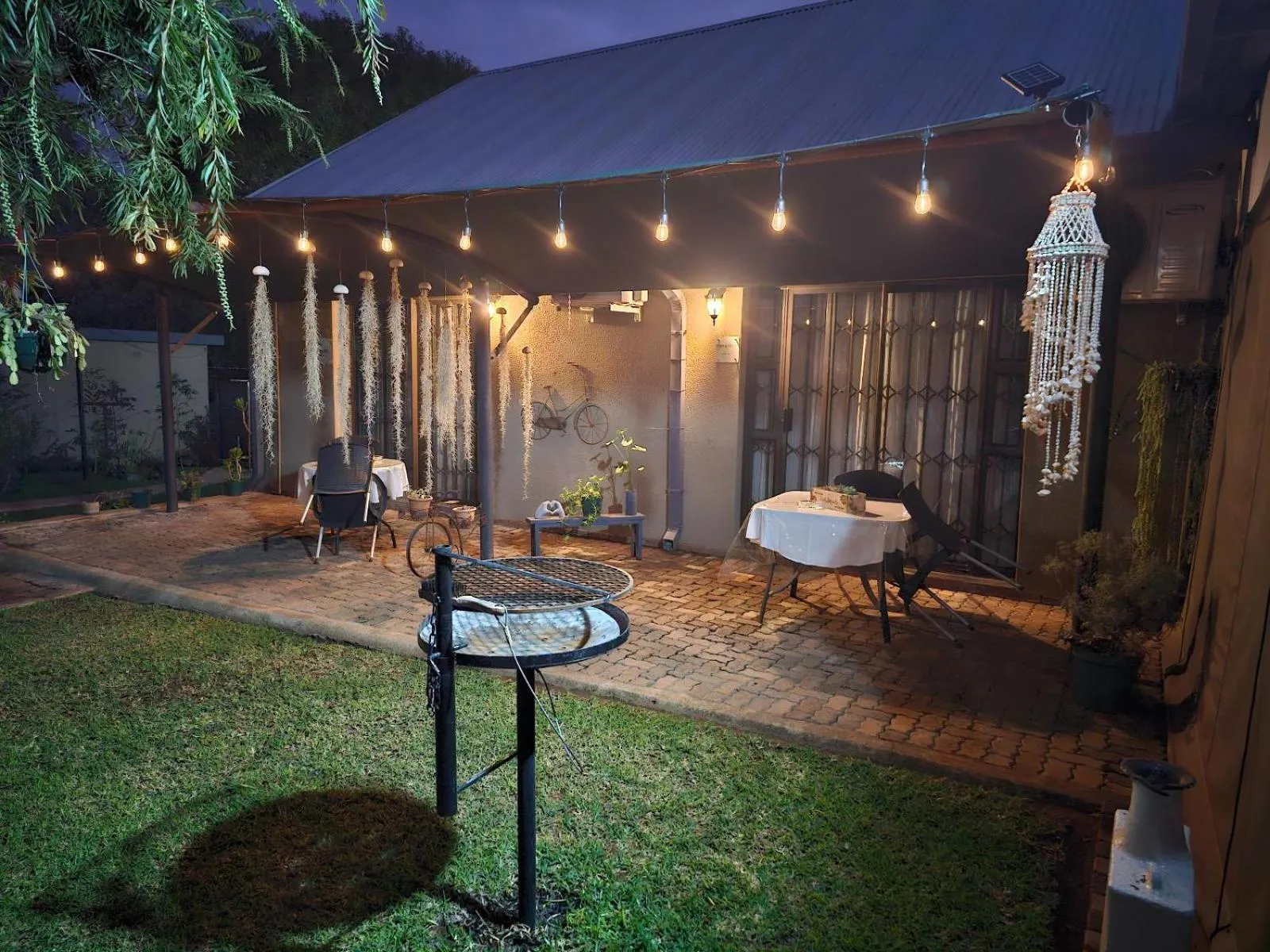 Patio in Apricity Inn