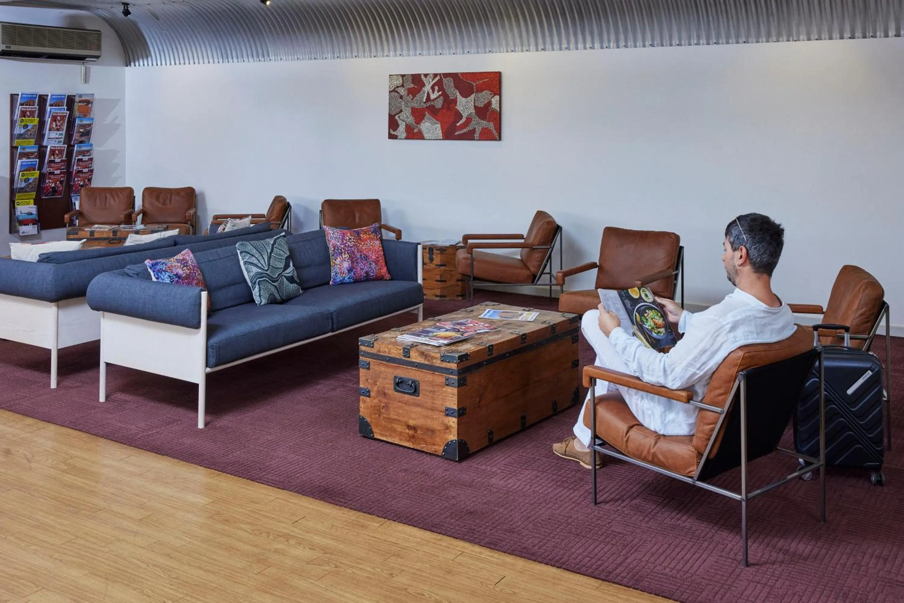 Lobby or reception in Outback Hotel
