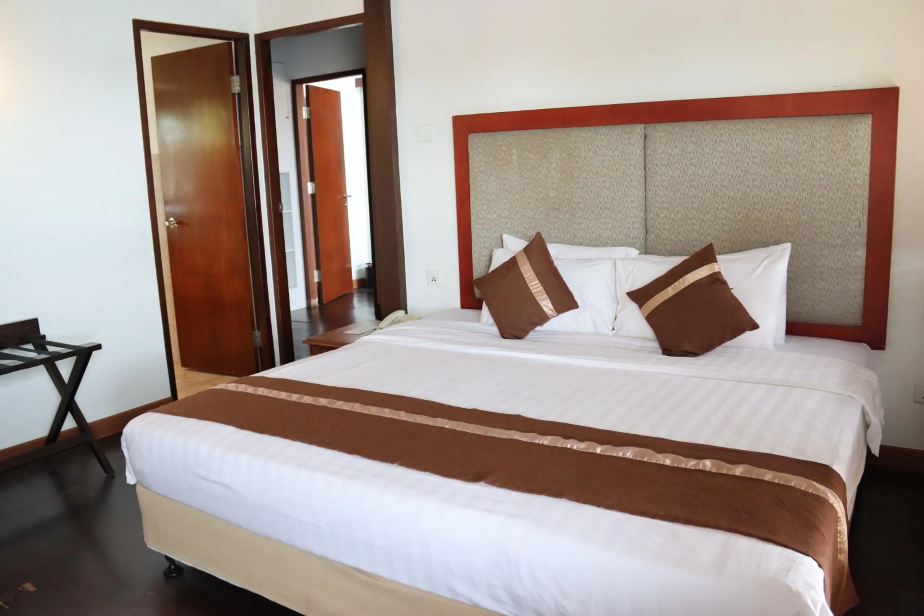 Bed in Batam View Beach Resort