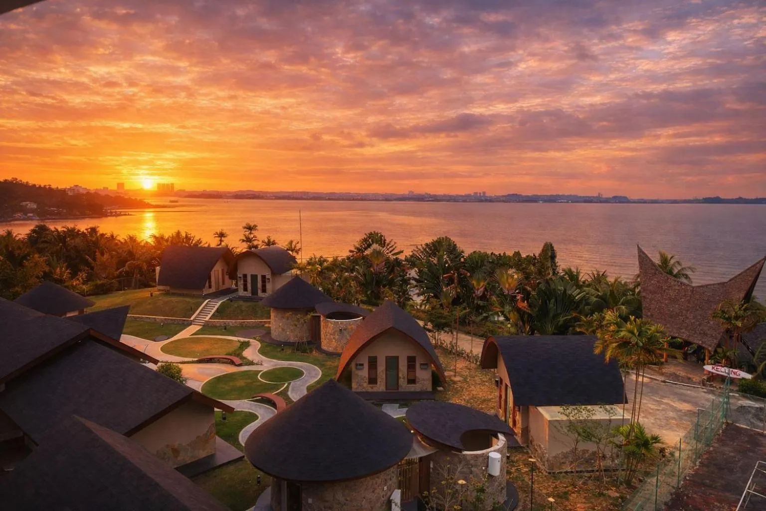 Property building in Batam View Beach Resort