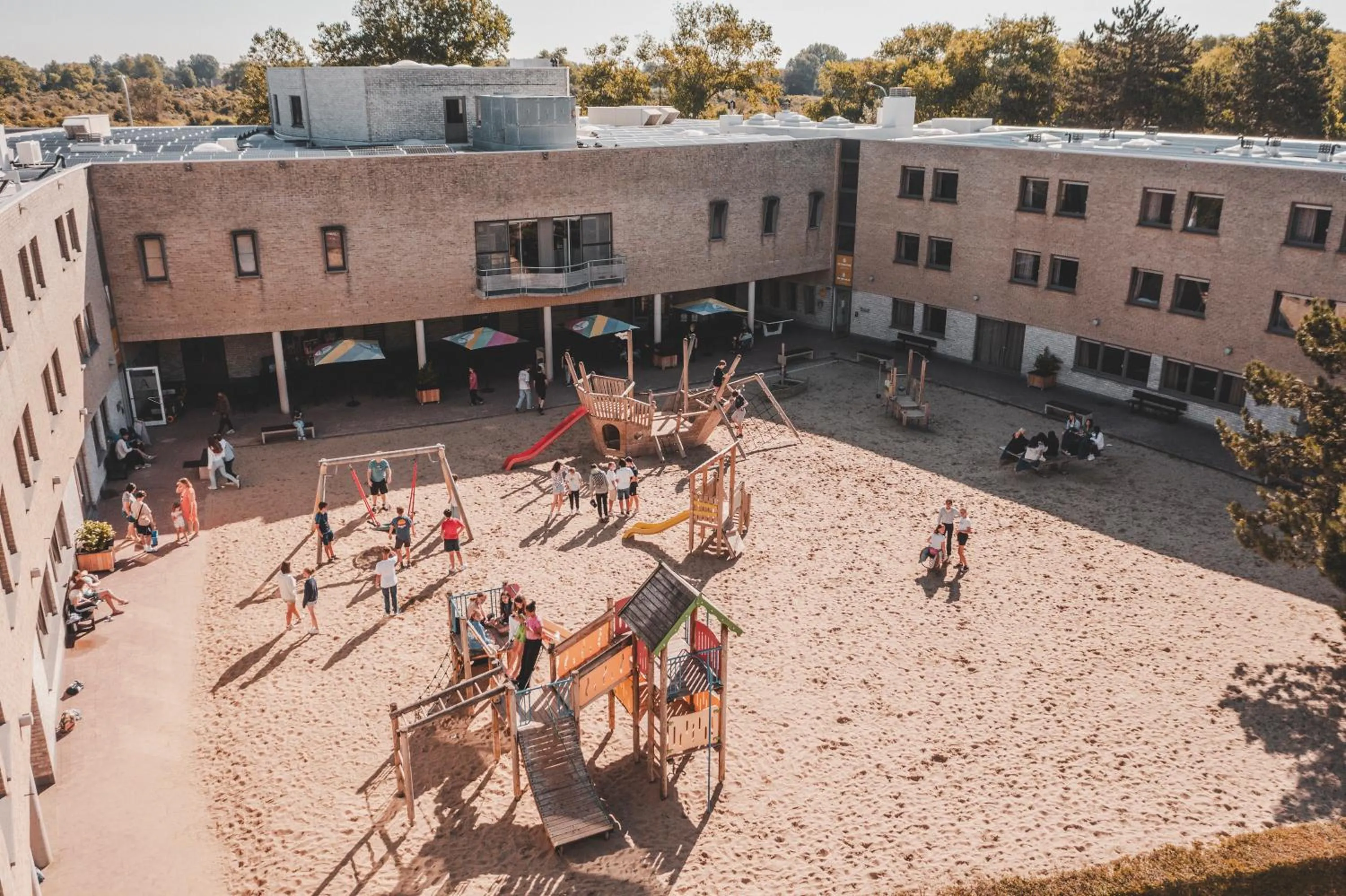 Property building in Vakantiedomein Hoge Duin