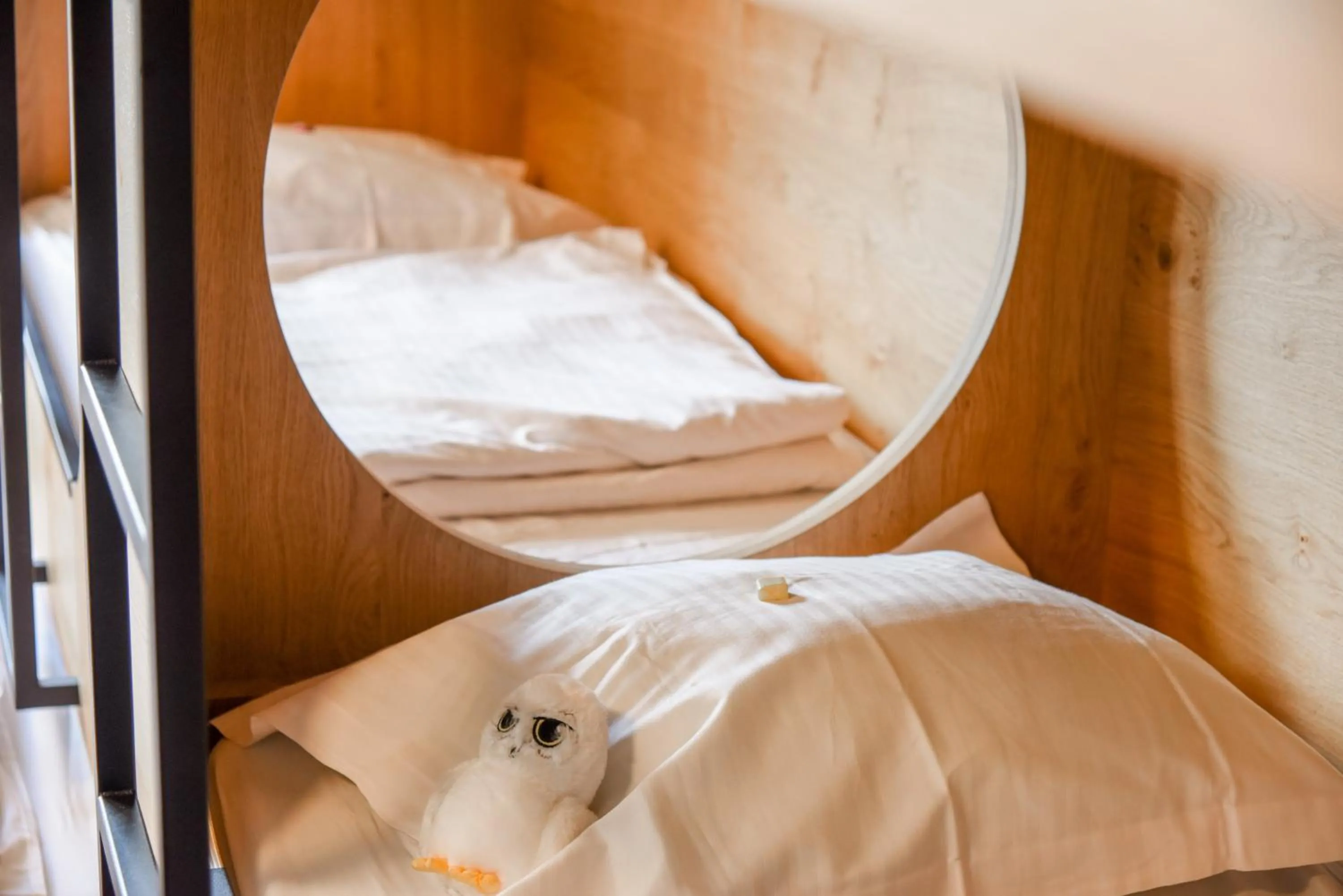 Bed in Vakantiedomein Hoge Duin