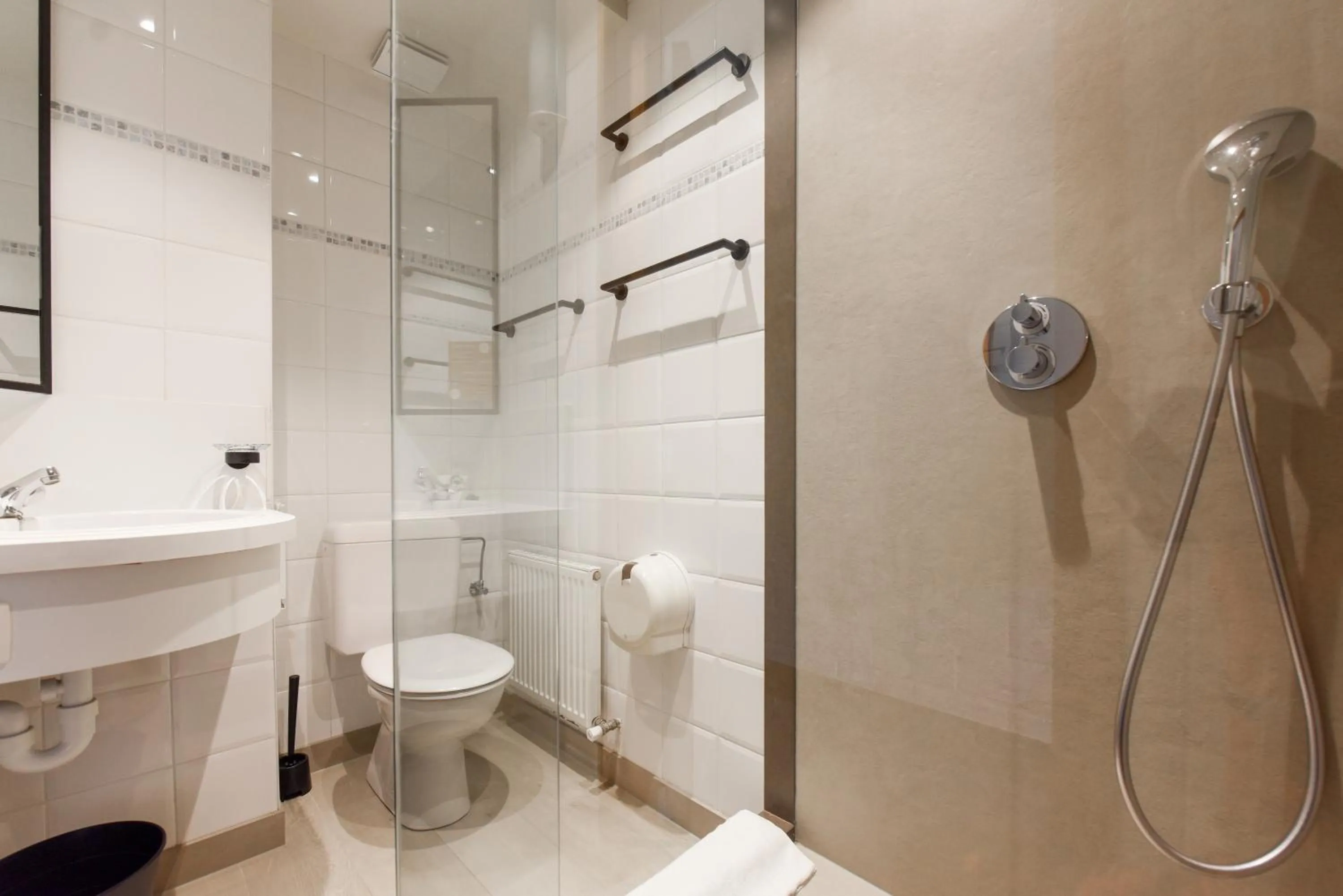 Shower in Vakantiedomein Hoge Duin