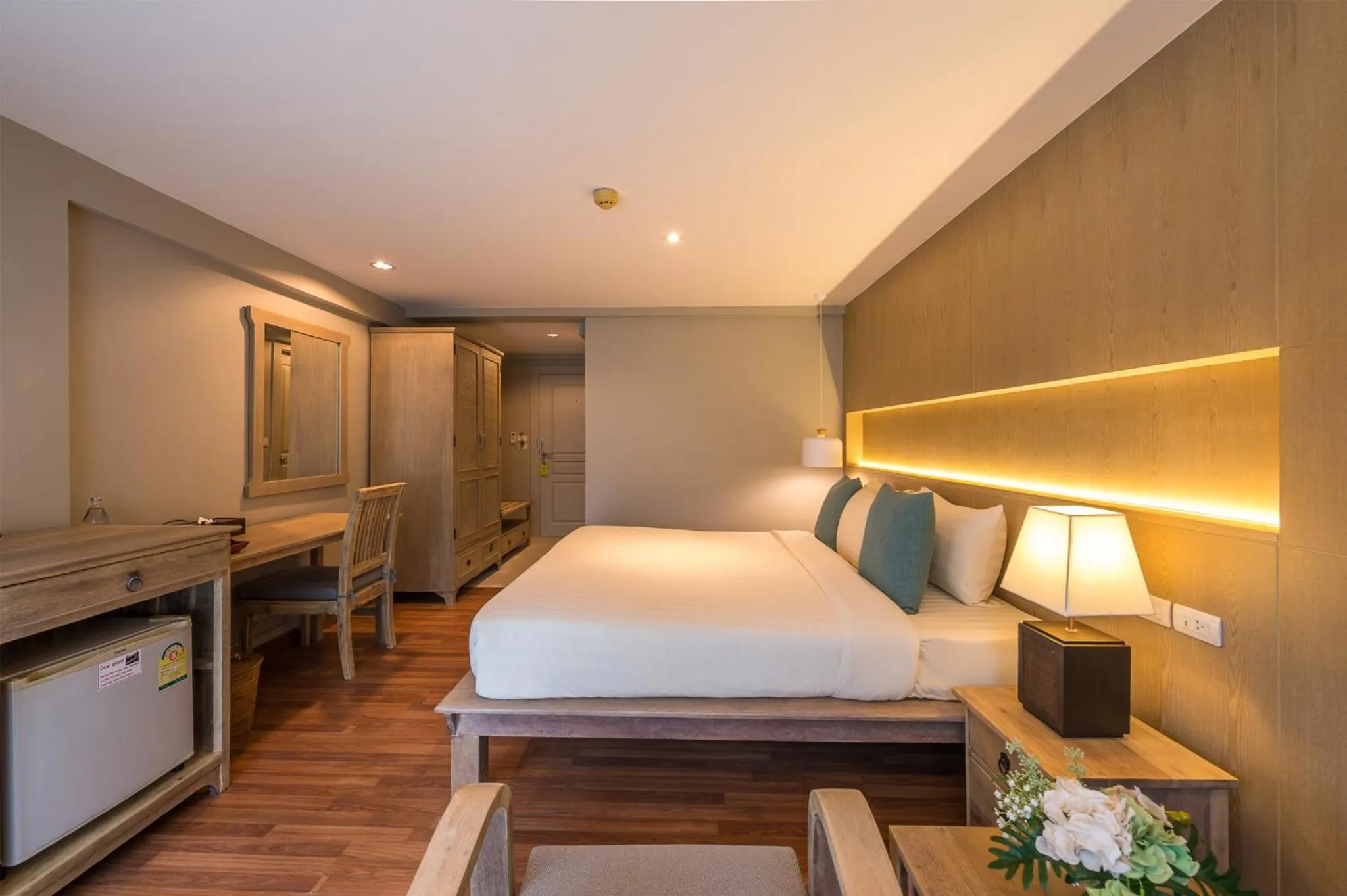 Bed in Aonang All Seasons Beach Resort