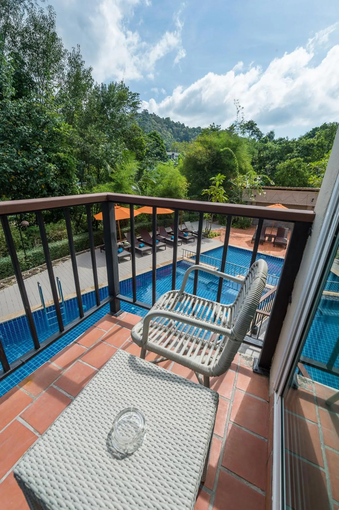 Pool view in Aonang All Seasons Beach Resort