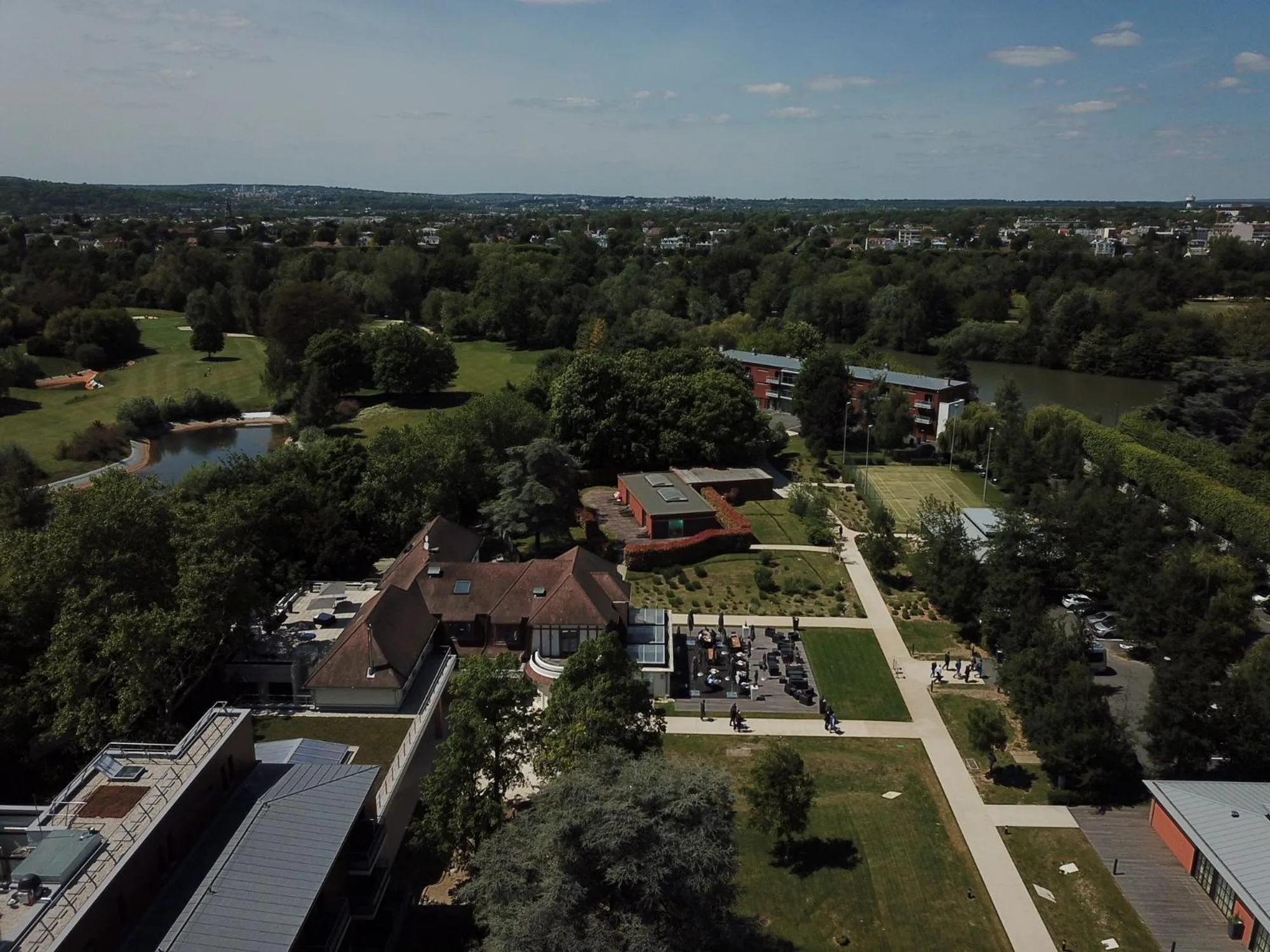 Bird's eye view in Le Relais de La Malmaison, a member of Radisson Individuals