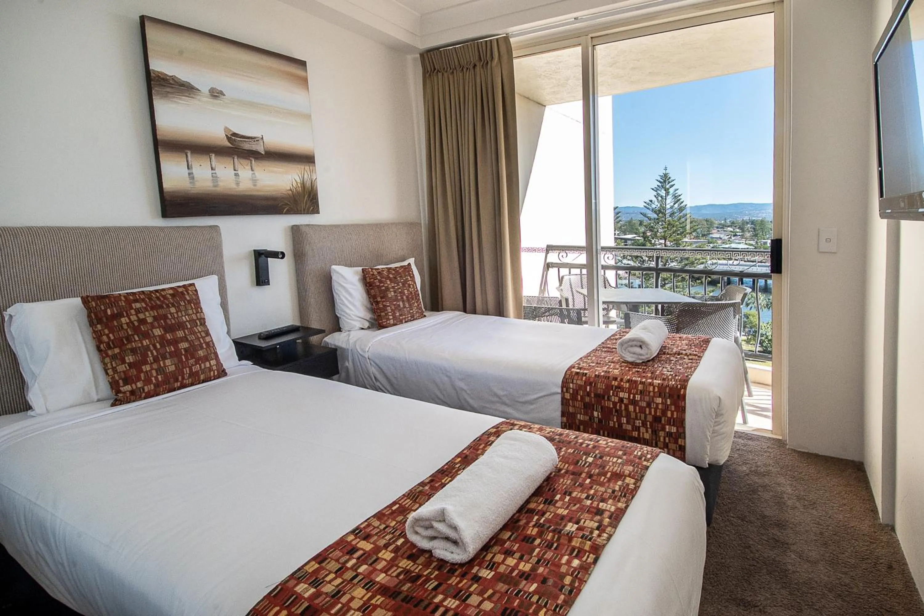 Bedroom, Bed in Palazzo Colonnades