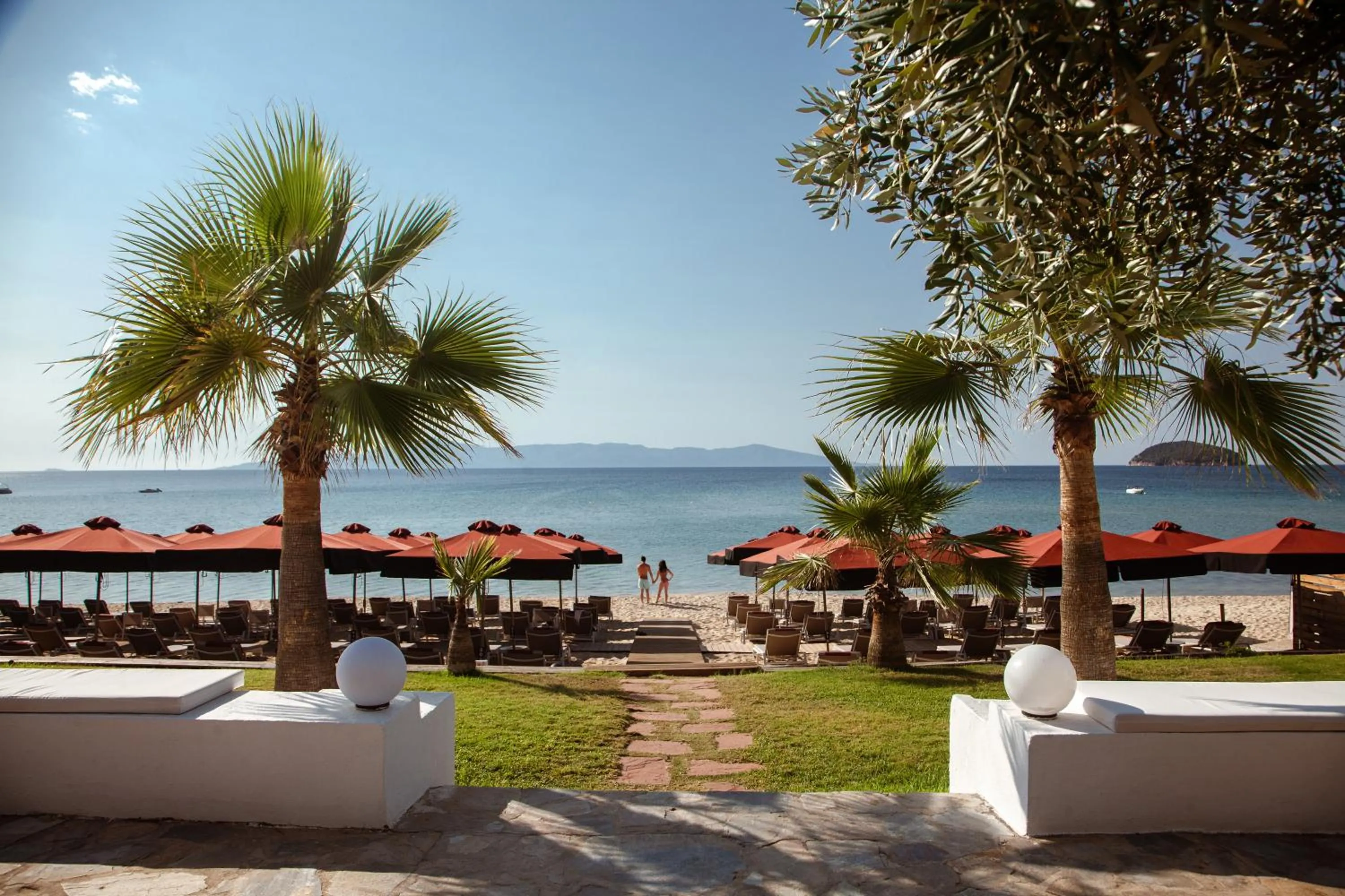 Beach in Akti Hotel Kavala