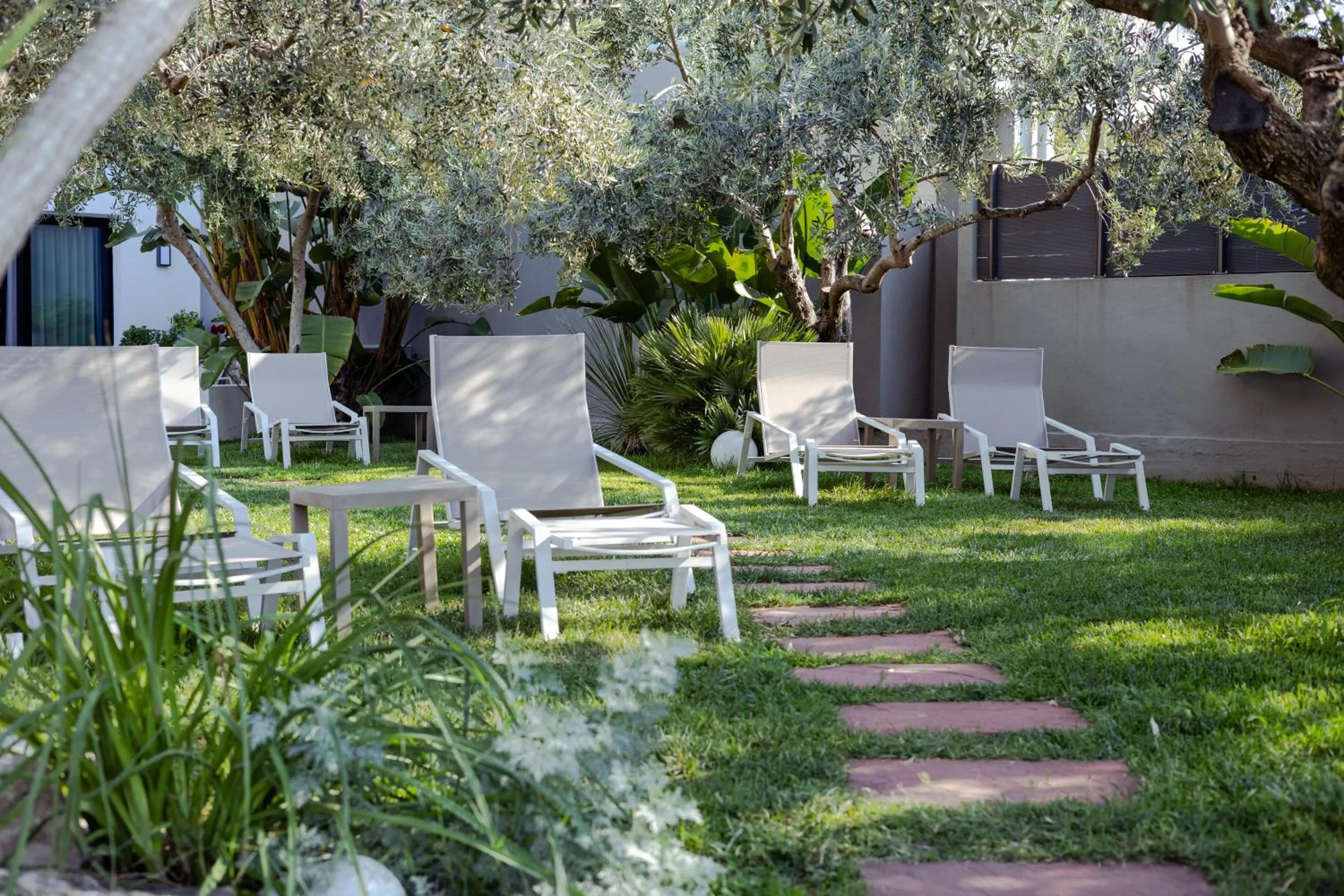 Garden in Akti Hotel Kavala