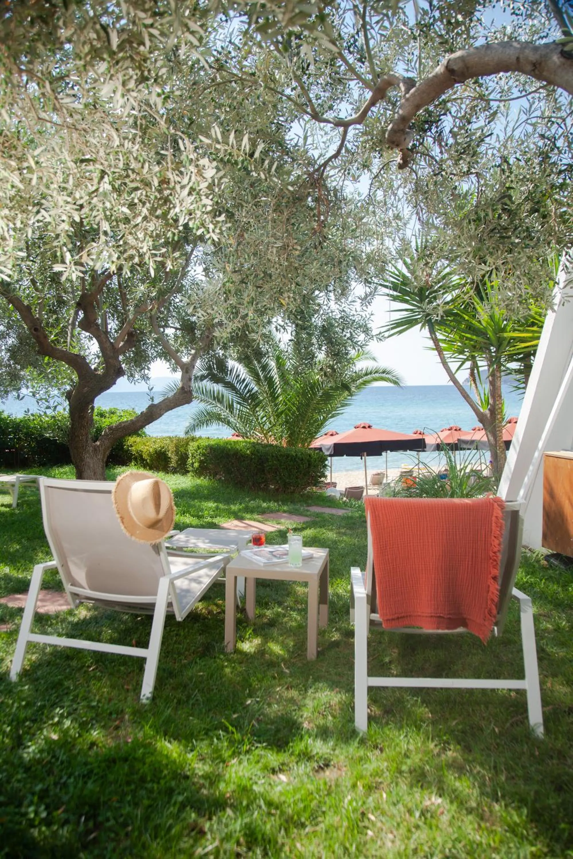 Garden in Akti Hotel Kavala