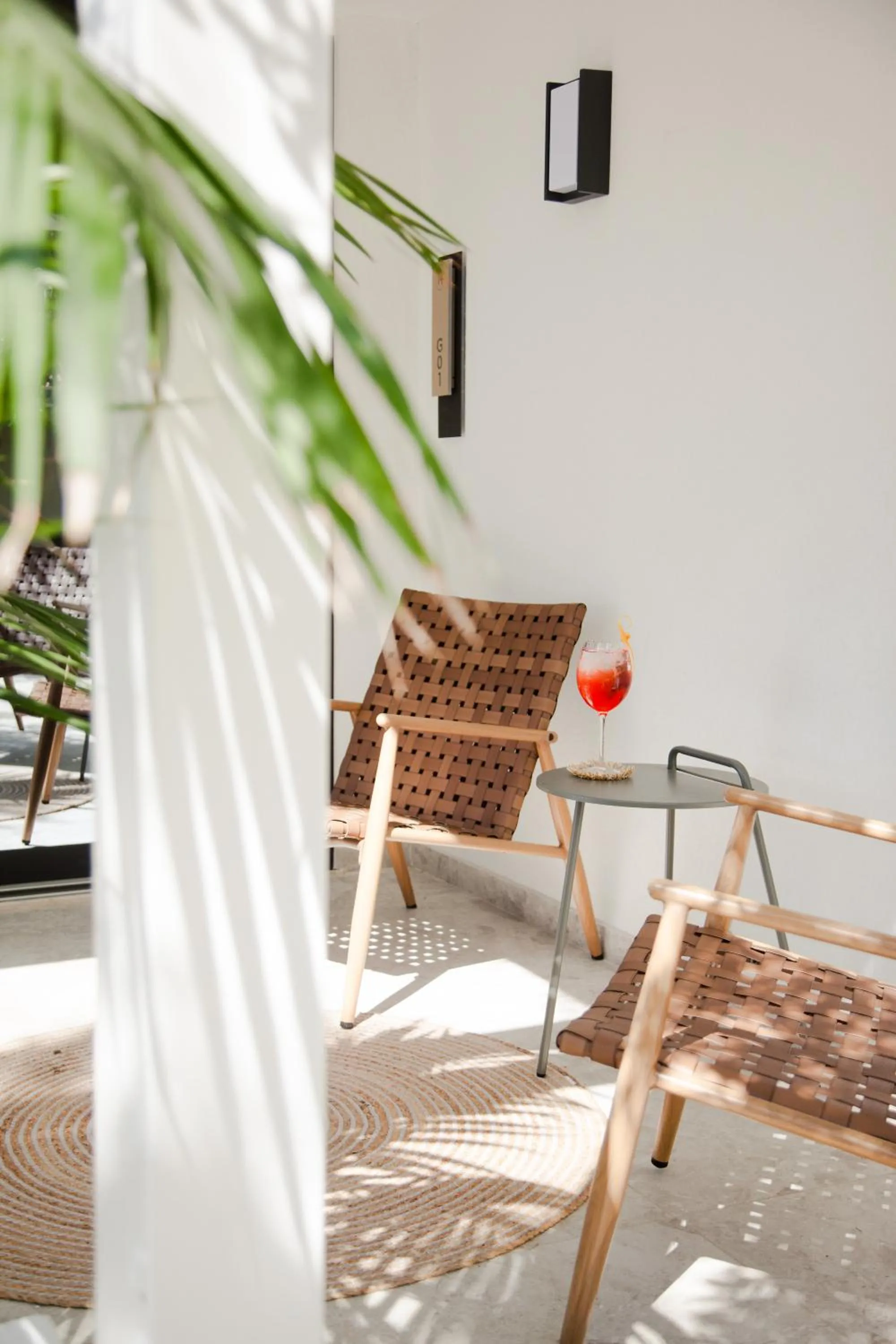 Decorative detail in Akti Hotel Kavala