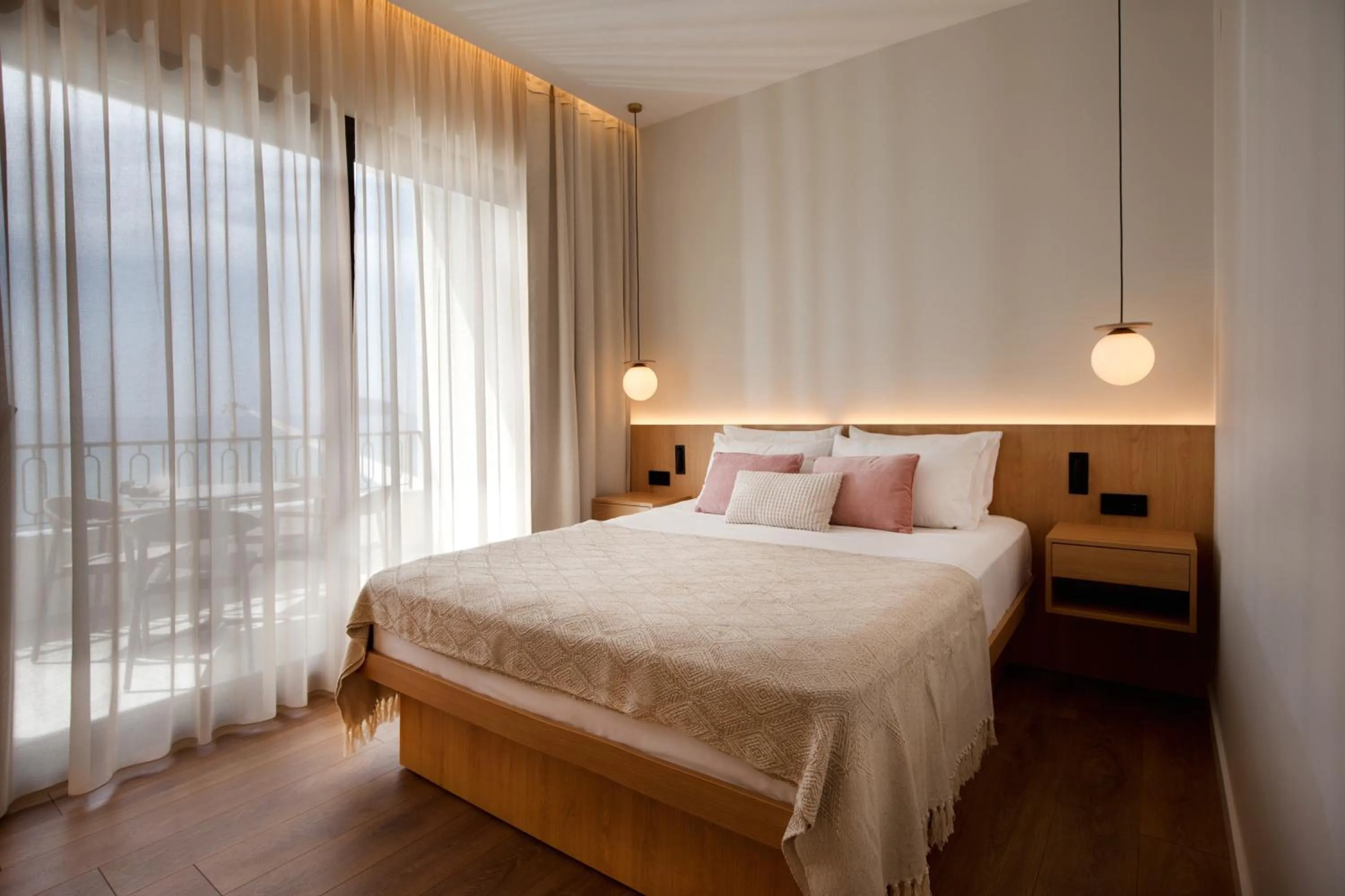 Double Room with Sea View in Akti Hotel Kavala