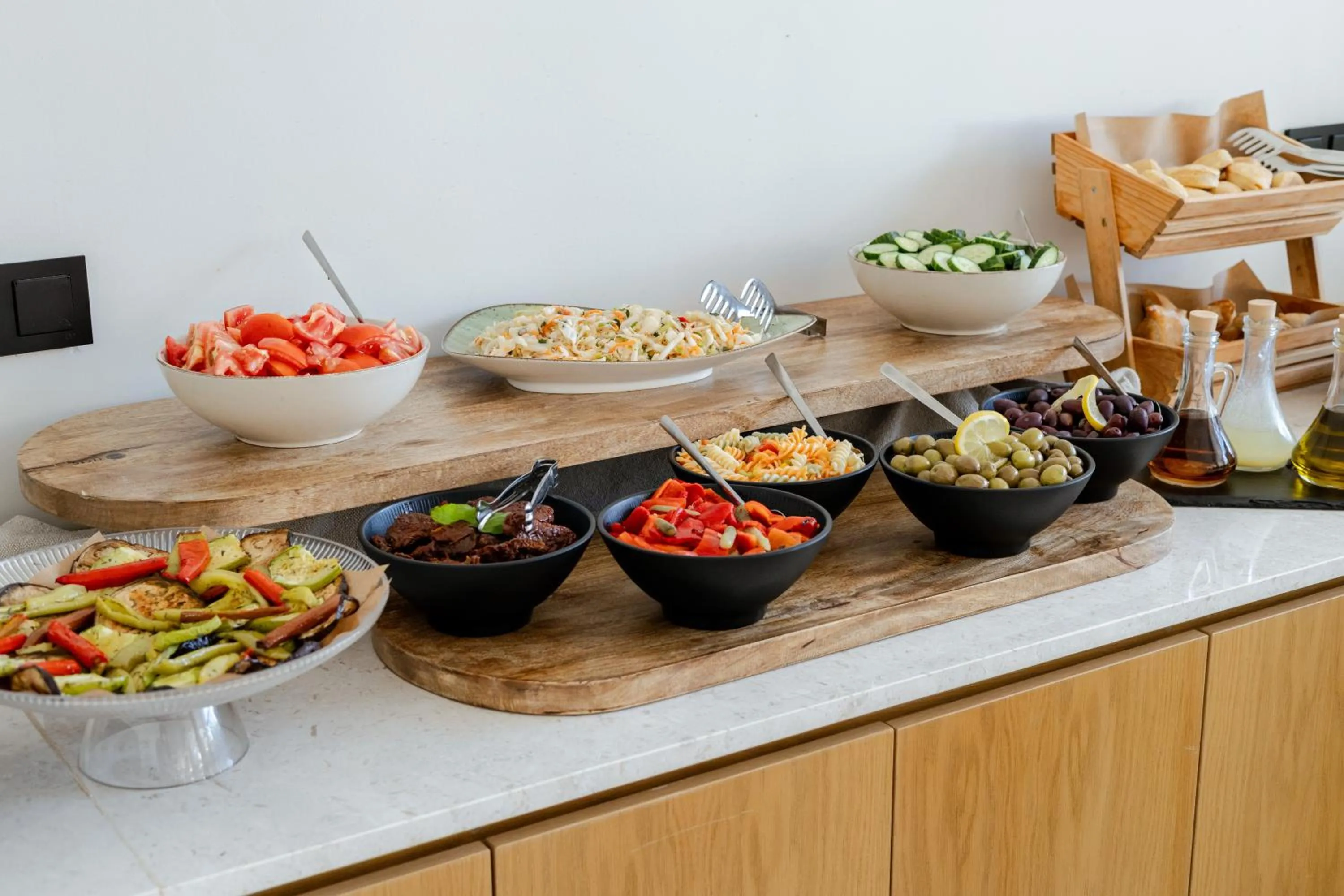 Buffet breakfast in Akti Hotel Kavala