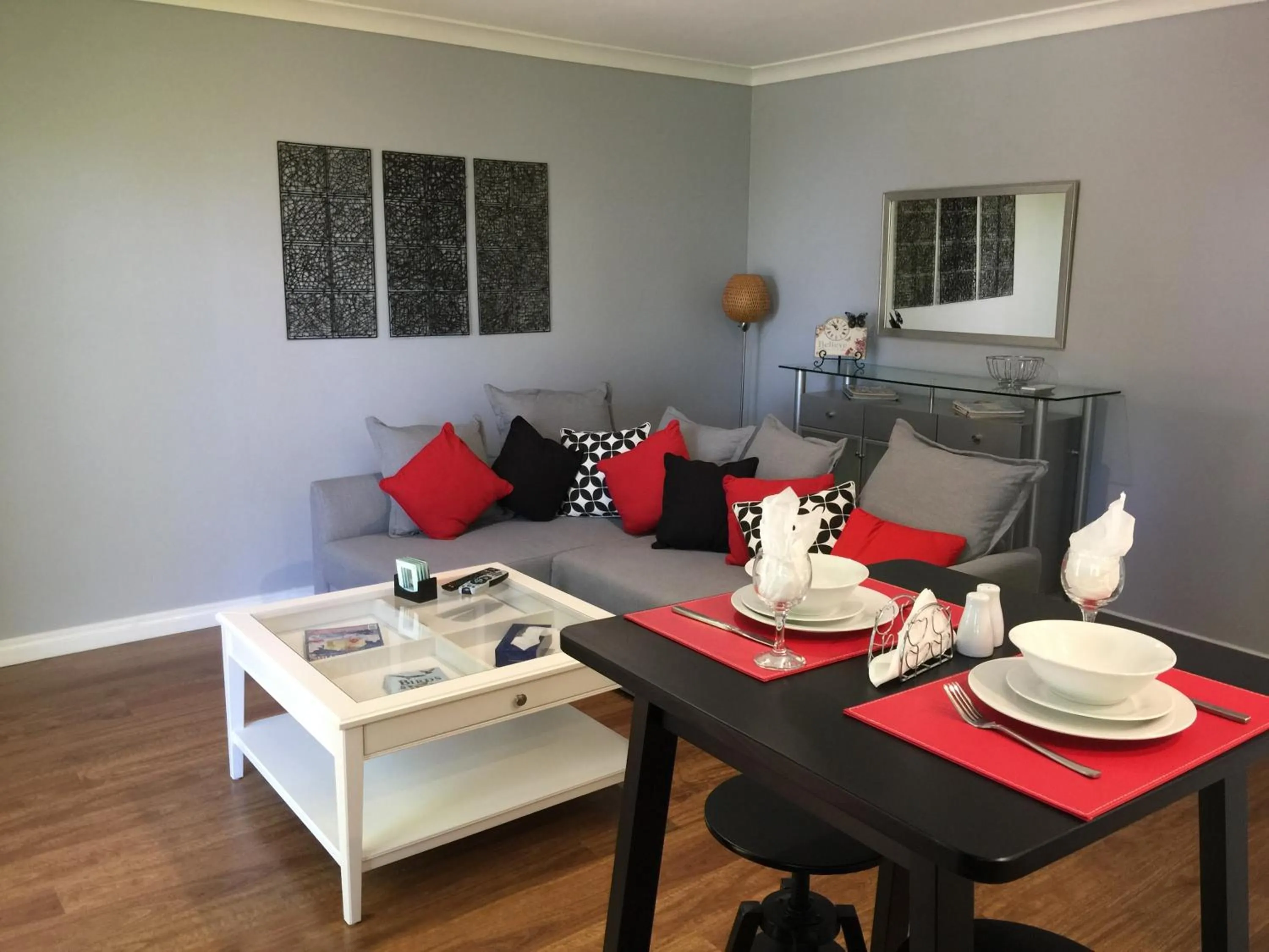 Dining area in Holly Lodge