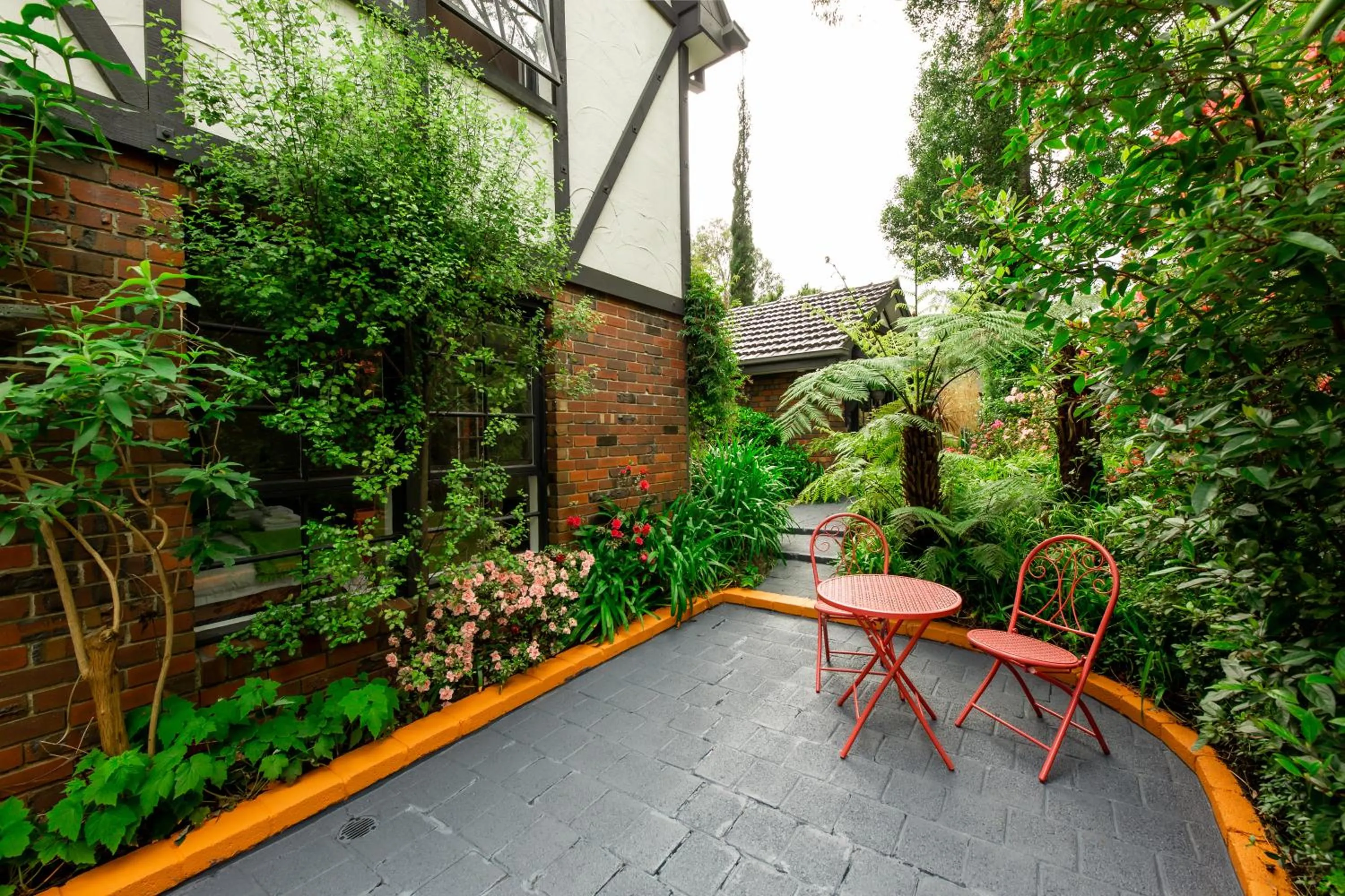 Patio in Holly Lodge