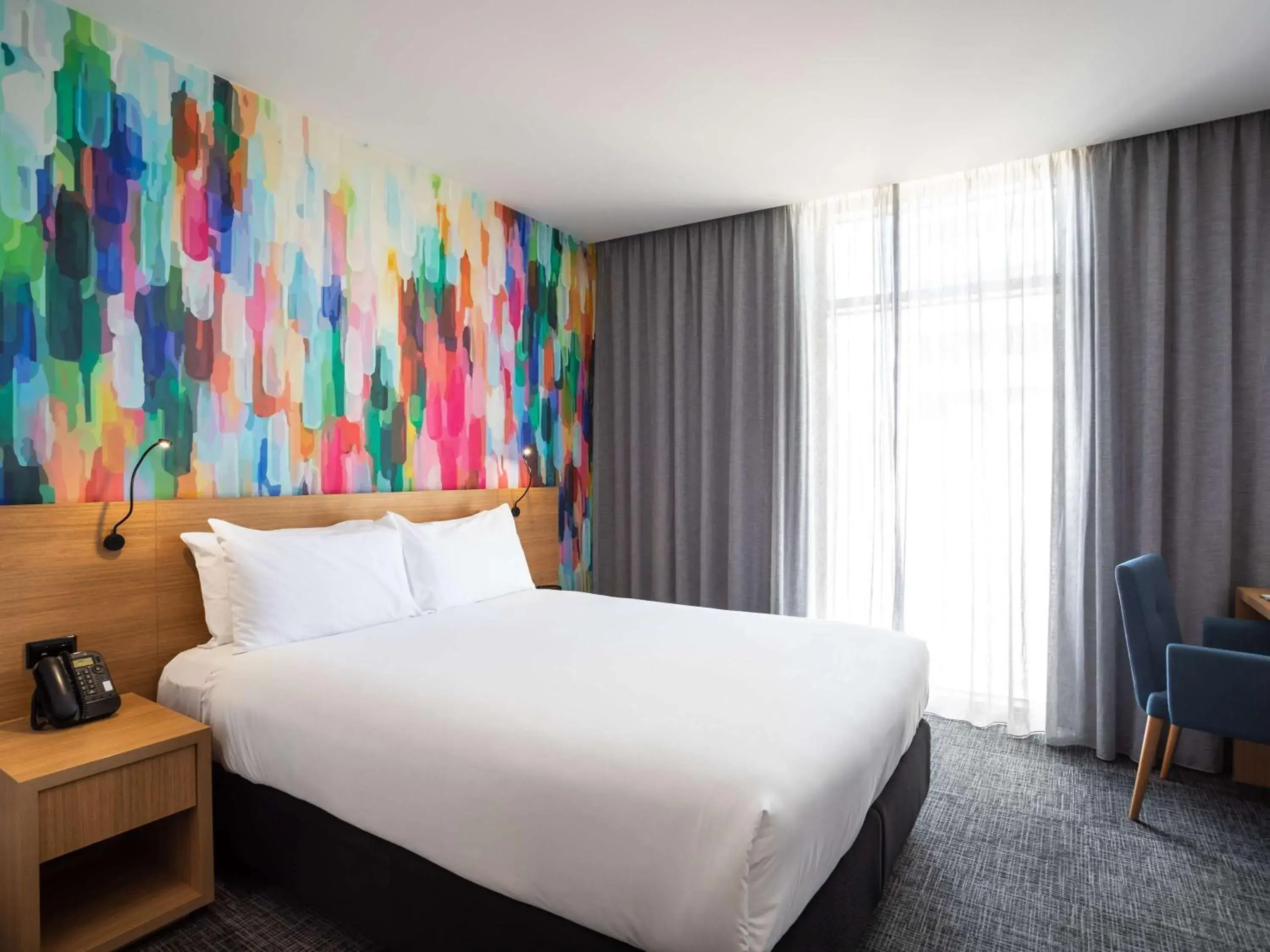 Bedroom, Bed in Ibis Styles Hobart Bedroom, Bed in Ibis Styles Hobart