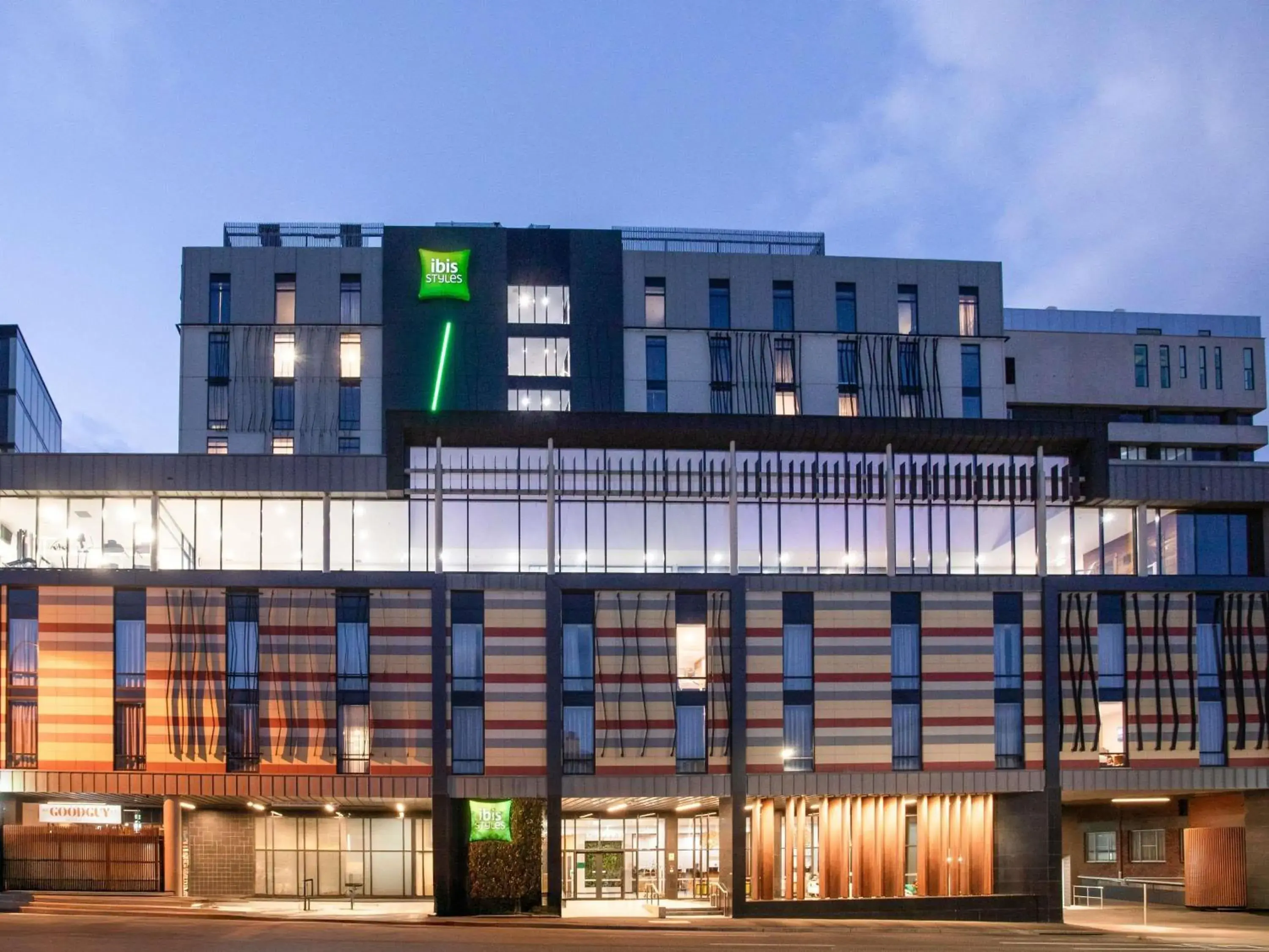 Property building in Ibis Styles Hobart Property building in Ibis Styles Hobart