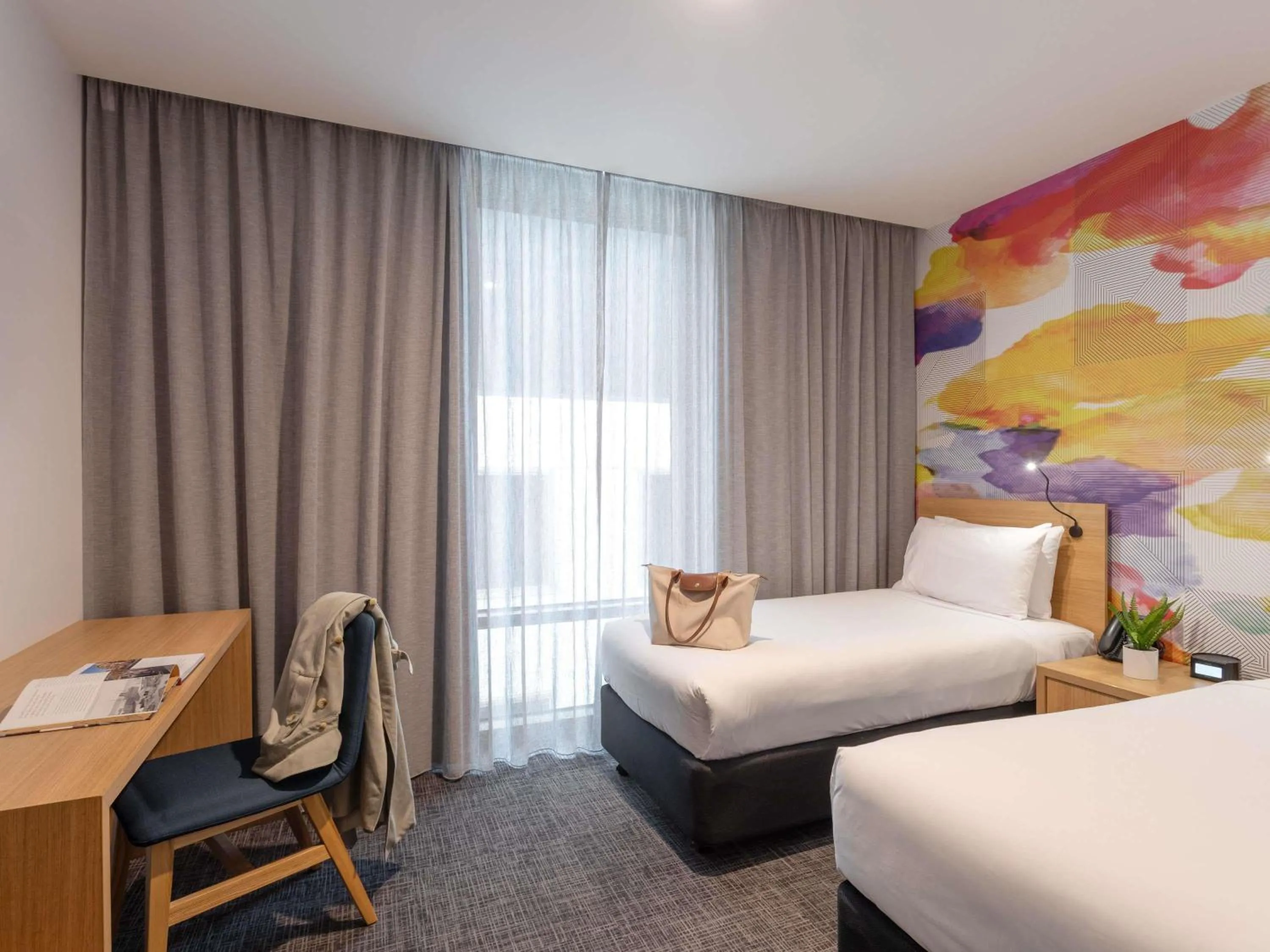 Bedroom, Bed in Ibis Styles Hobart