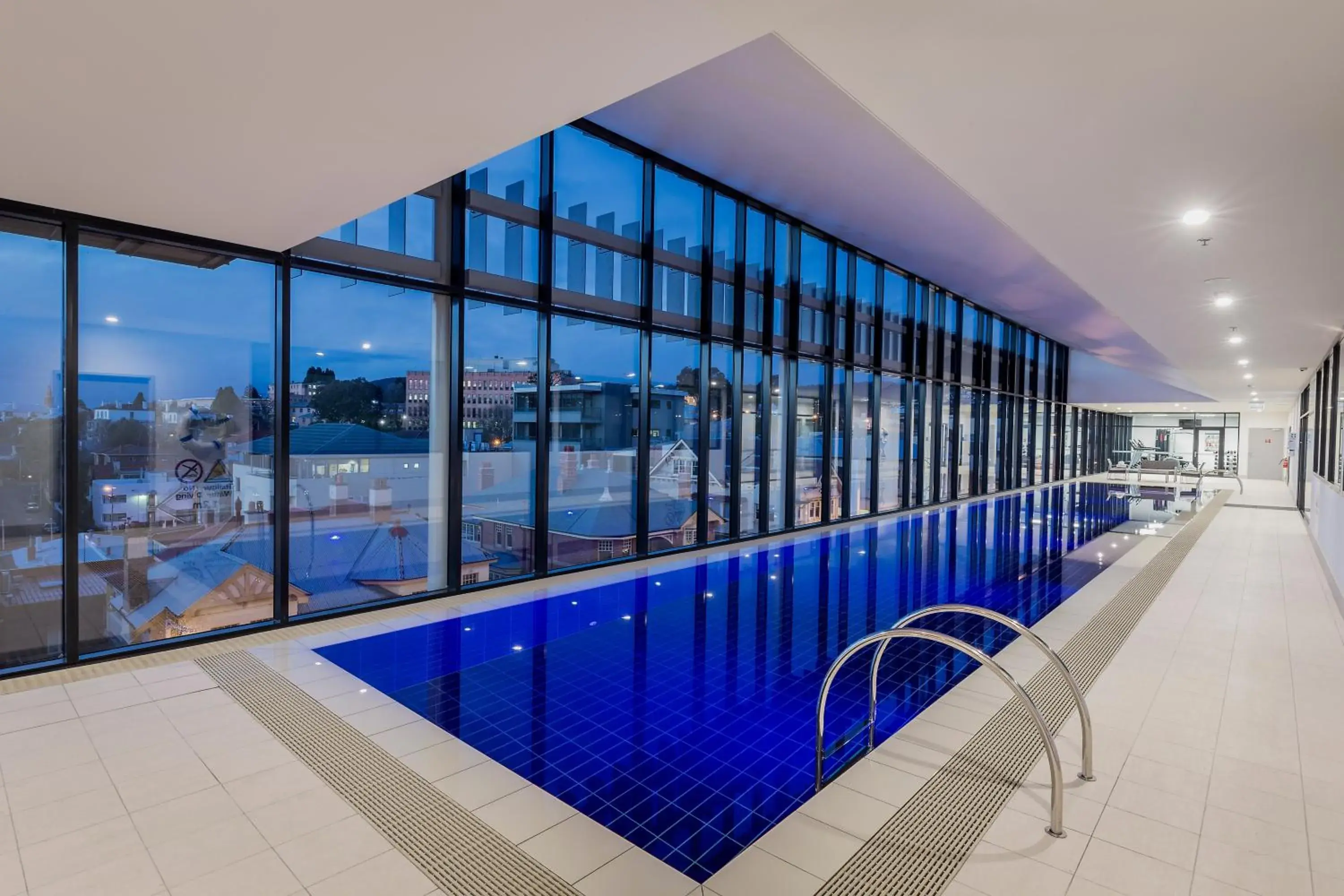Pool view in Ibis Styles Hobart Pool view in Ibis Styles Hobart