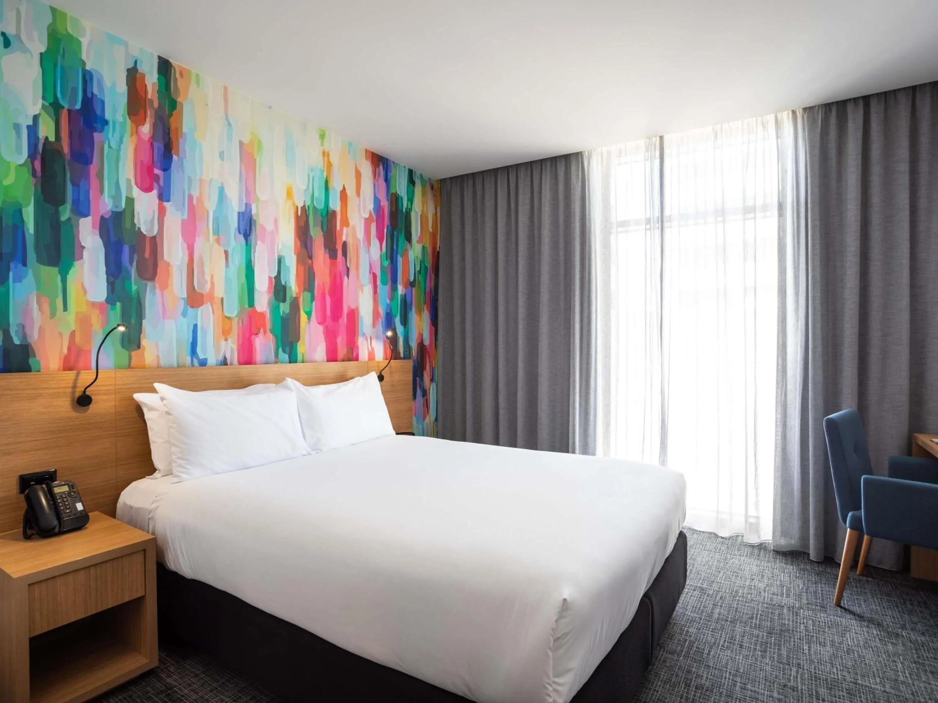 Bedroom, Bed in Ibis Styles Hobart