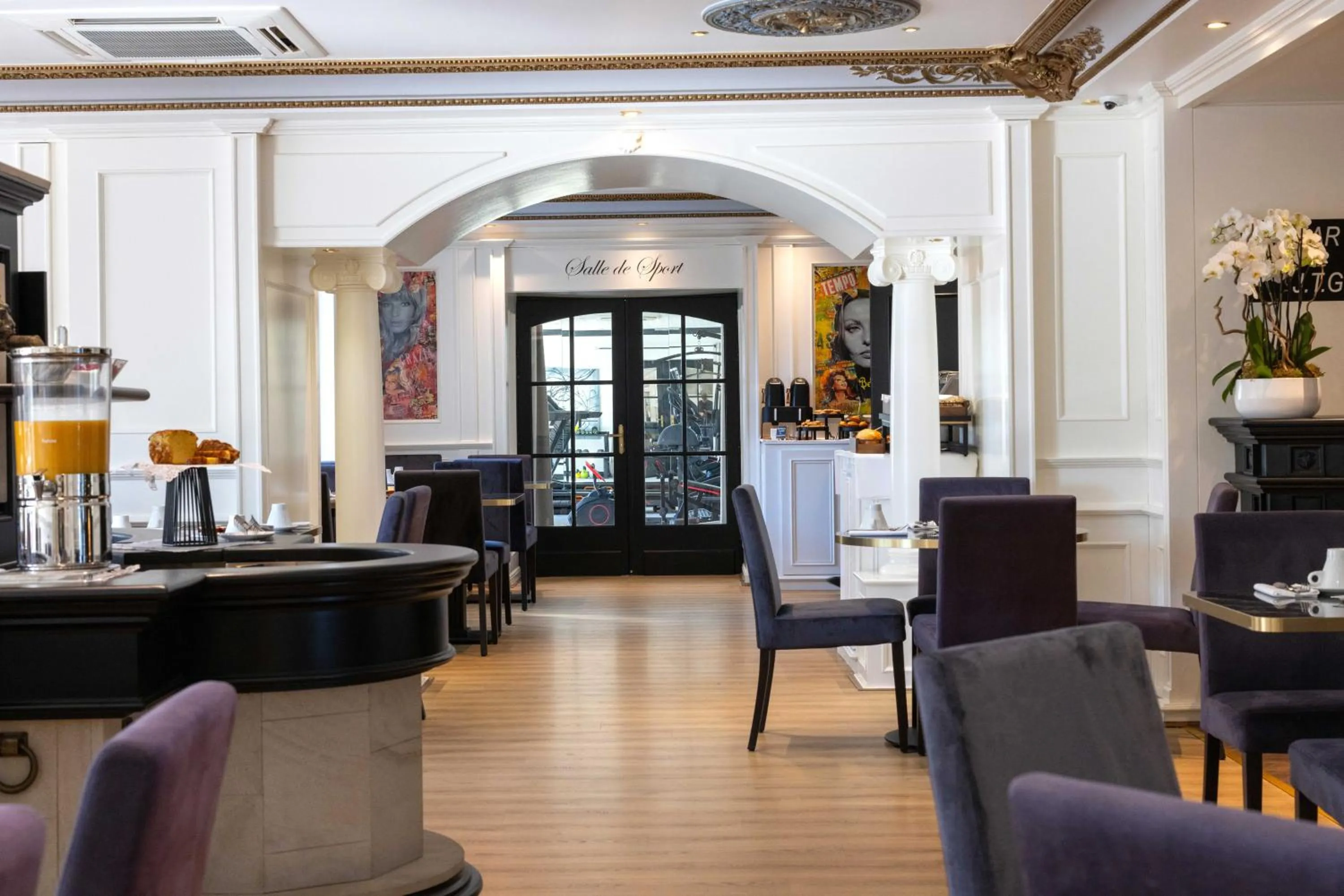 Restaurant/places to eat in Hôtel L'Abbaye