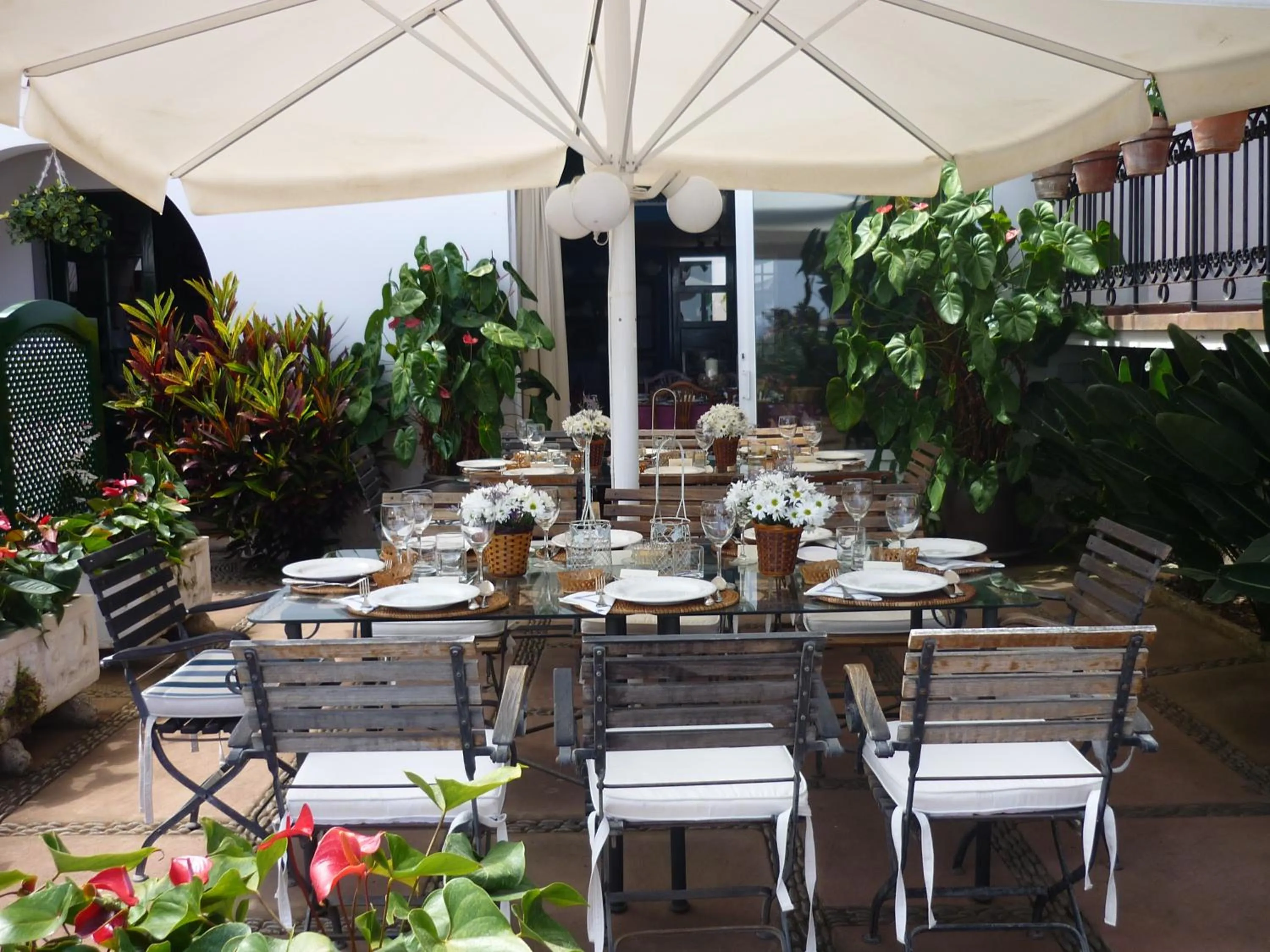 Patio in Casa Rural Malpais Trece