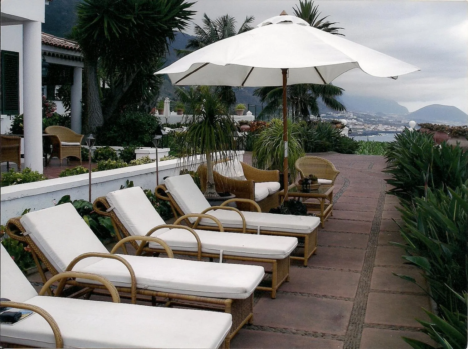 Patio in Casa Rural Malpais Trece