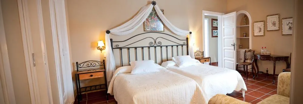 Bed in Casa Rural Malpais Trece