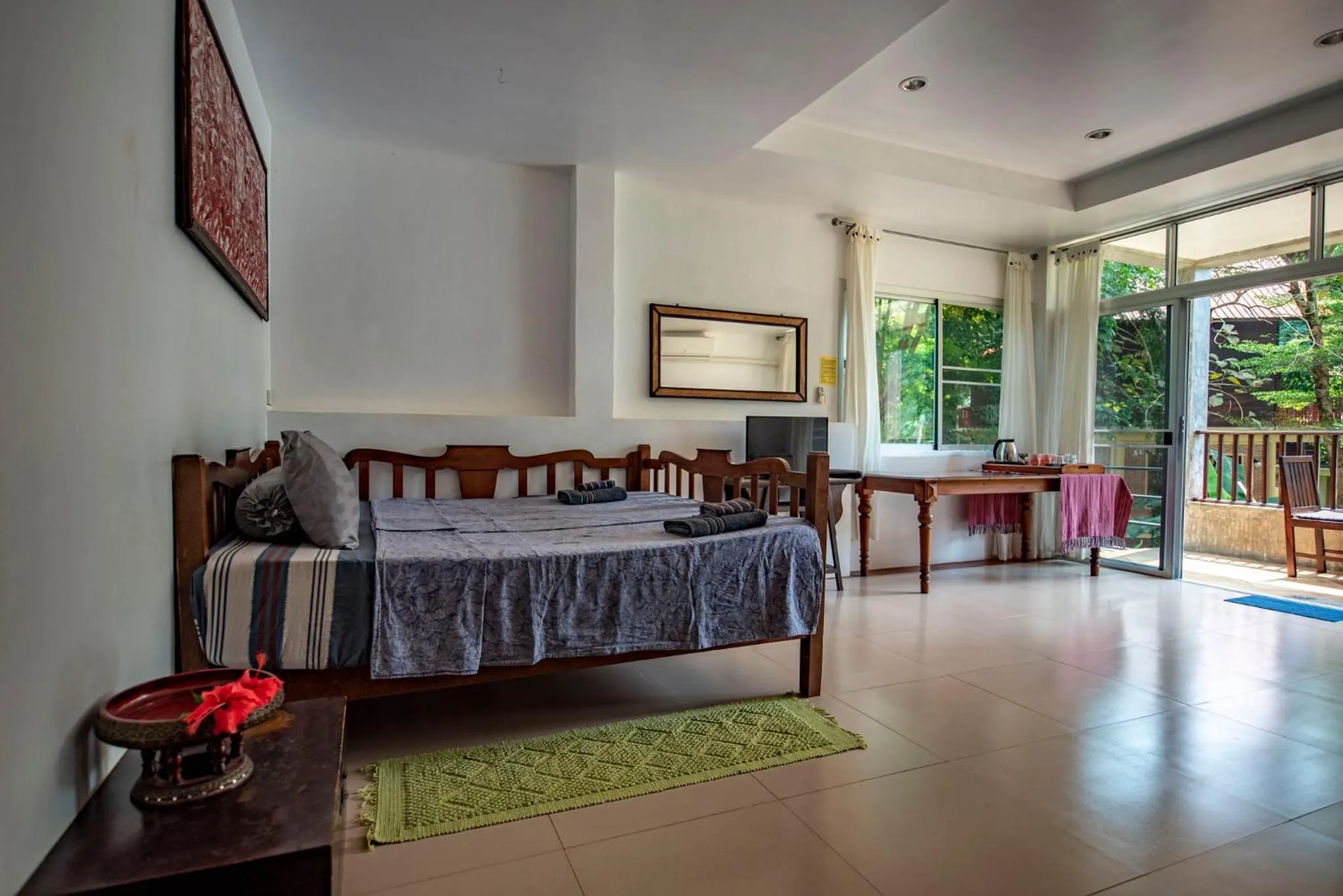 Bed in Good Time Sports Village Koh Mak