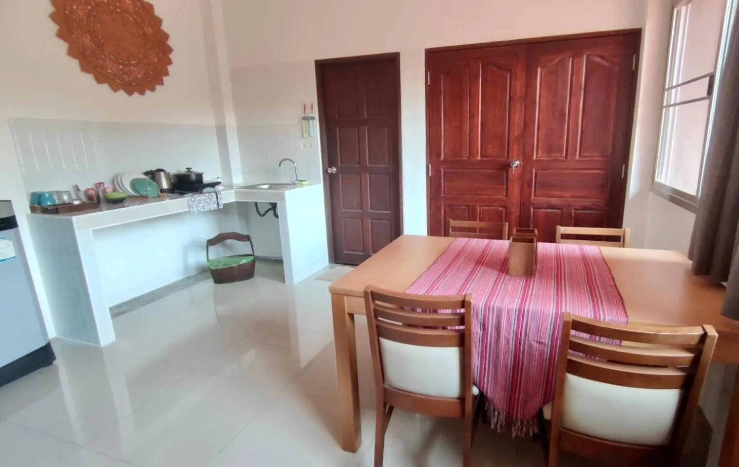 Kitchen or kitchenette in Good Time Sports Village Koh Mak