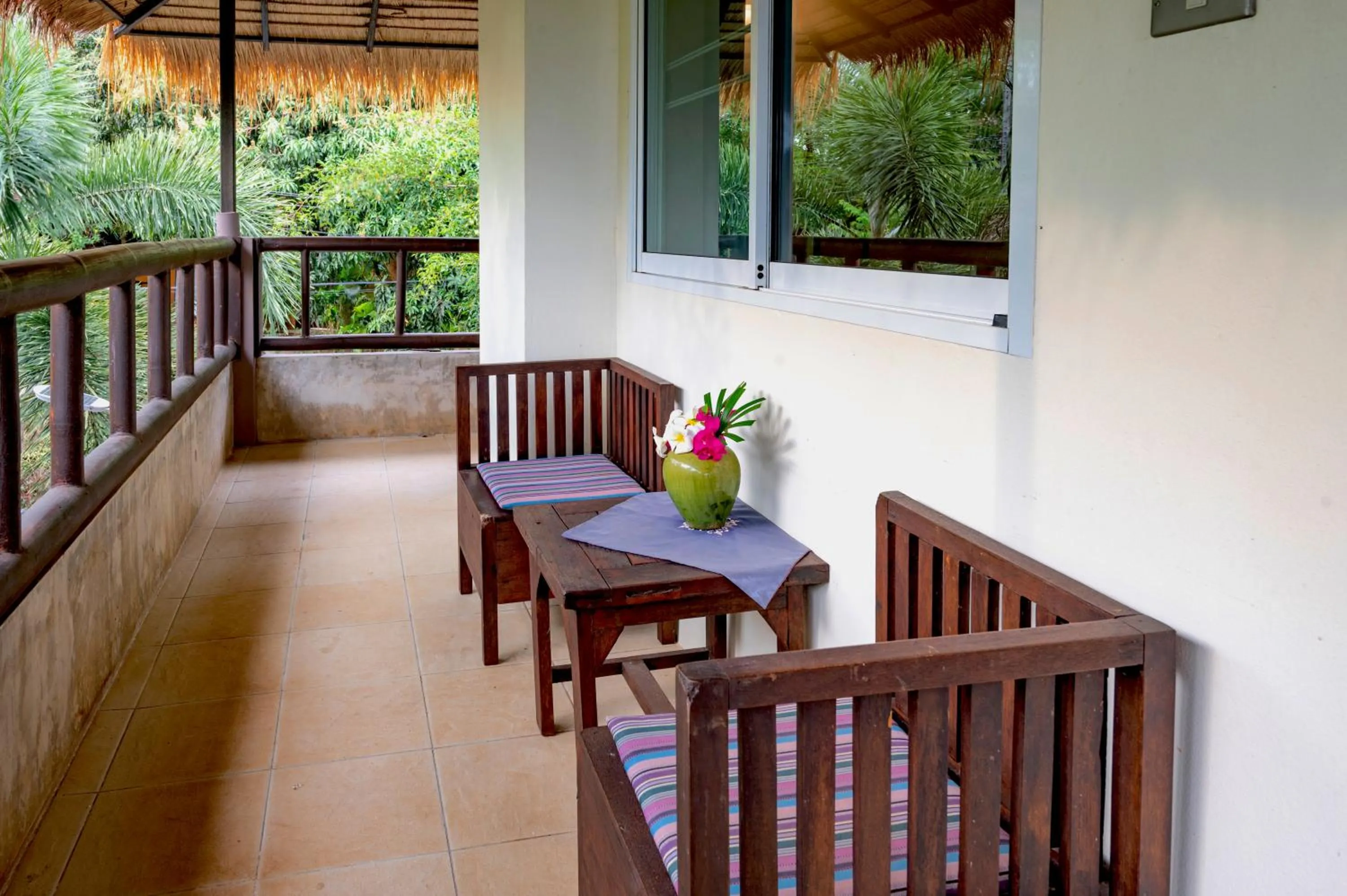 Balcony/Terrace in Good Time Sports Village Koh Mak