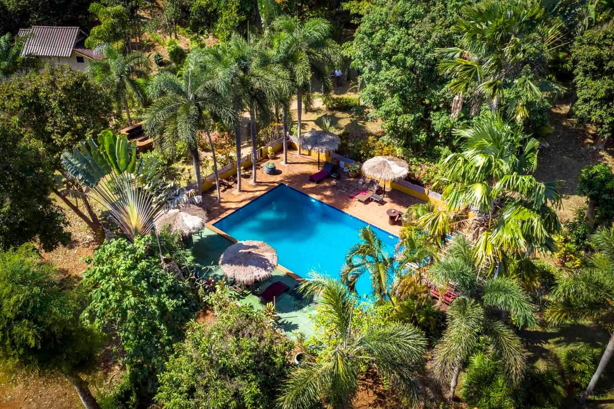 Pool view in Good Time Sports Village Koh Mak